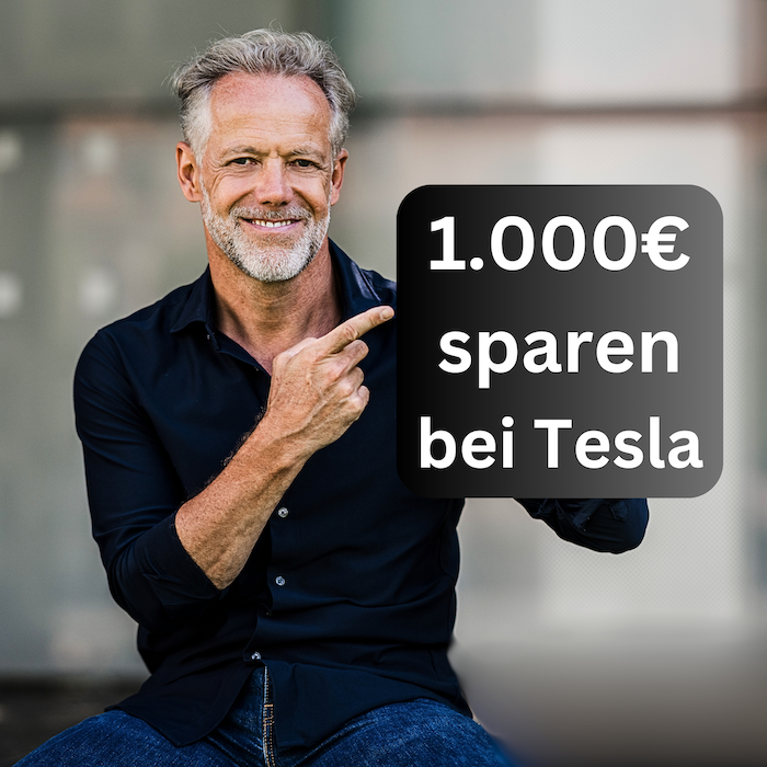 Spar 1.000€ beim Kauf eines Tesla