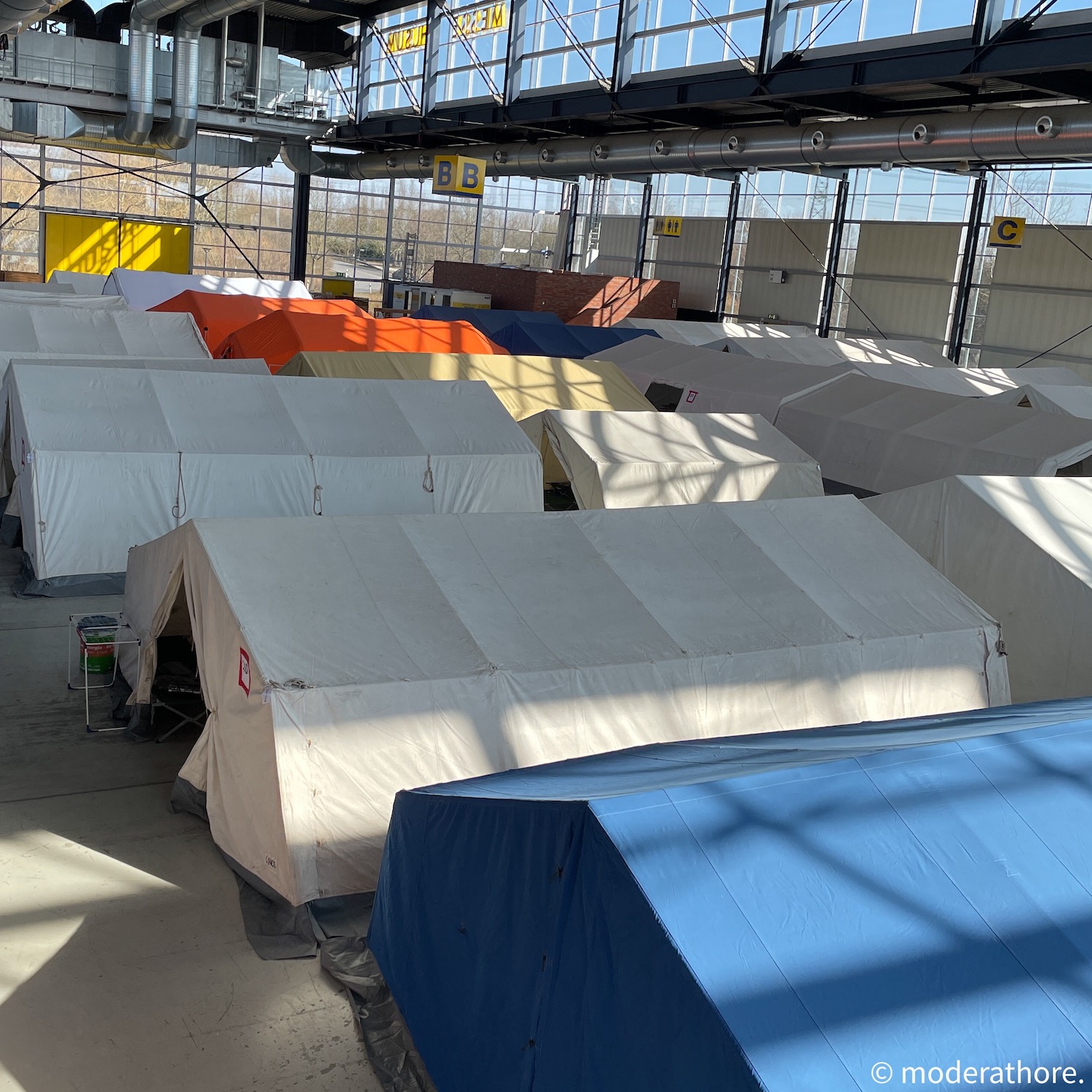 Messehalle Husum wird zur Notunterkünft für Ukraine-Flüchtende