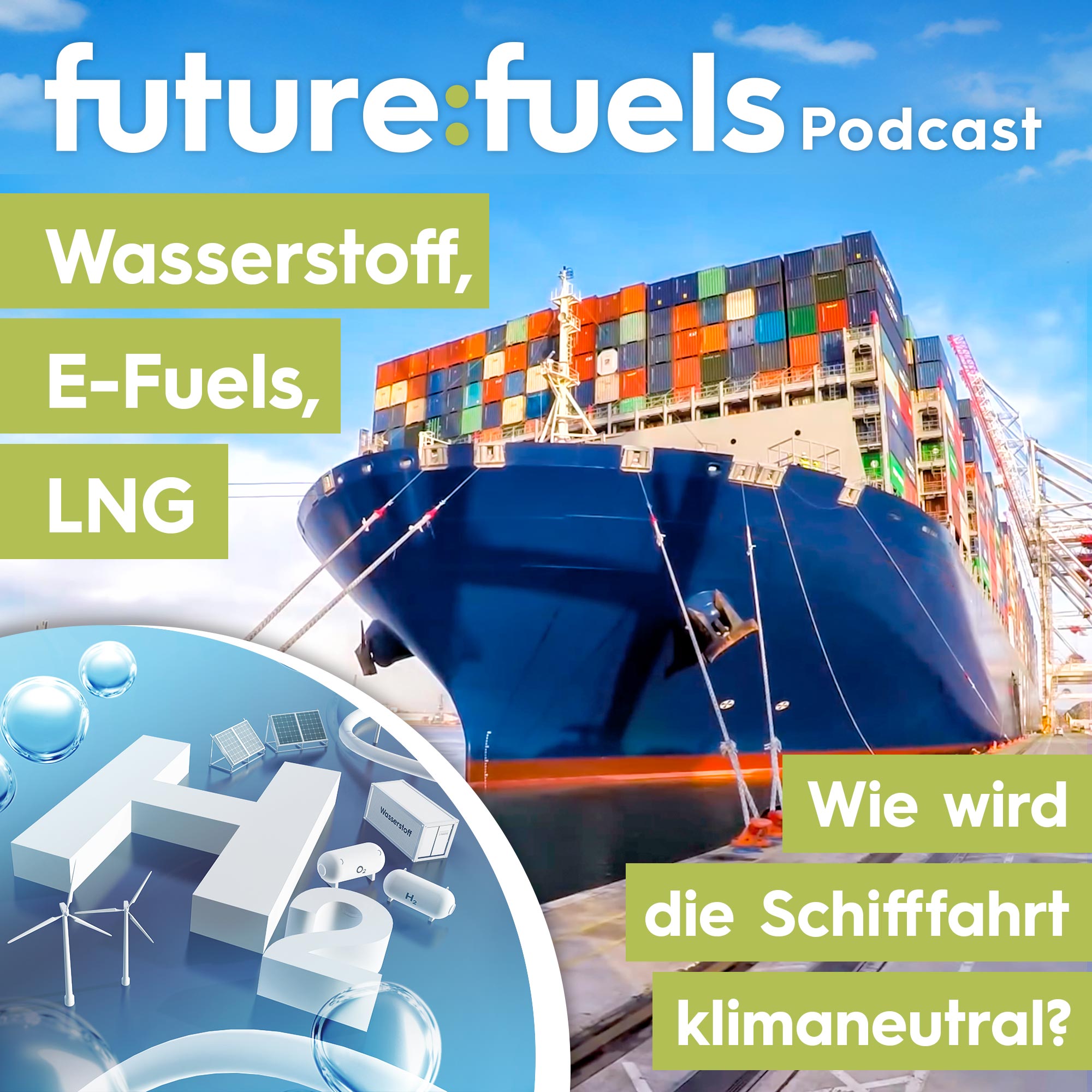 Wasserstoff, E-Fuels, LNG - wie wird die Schifffahrt klimaneutral?