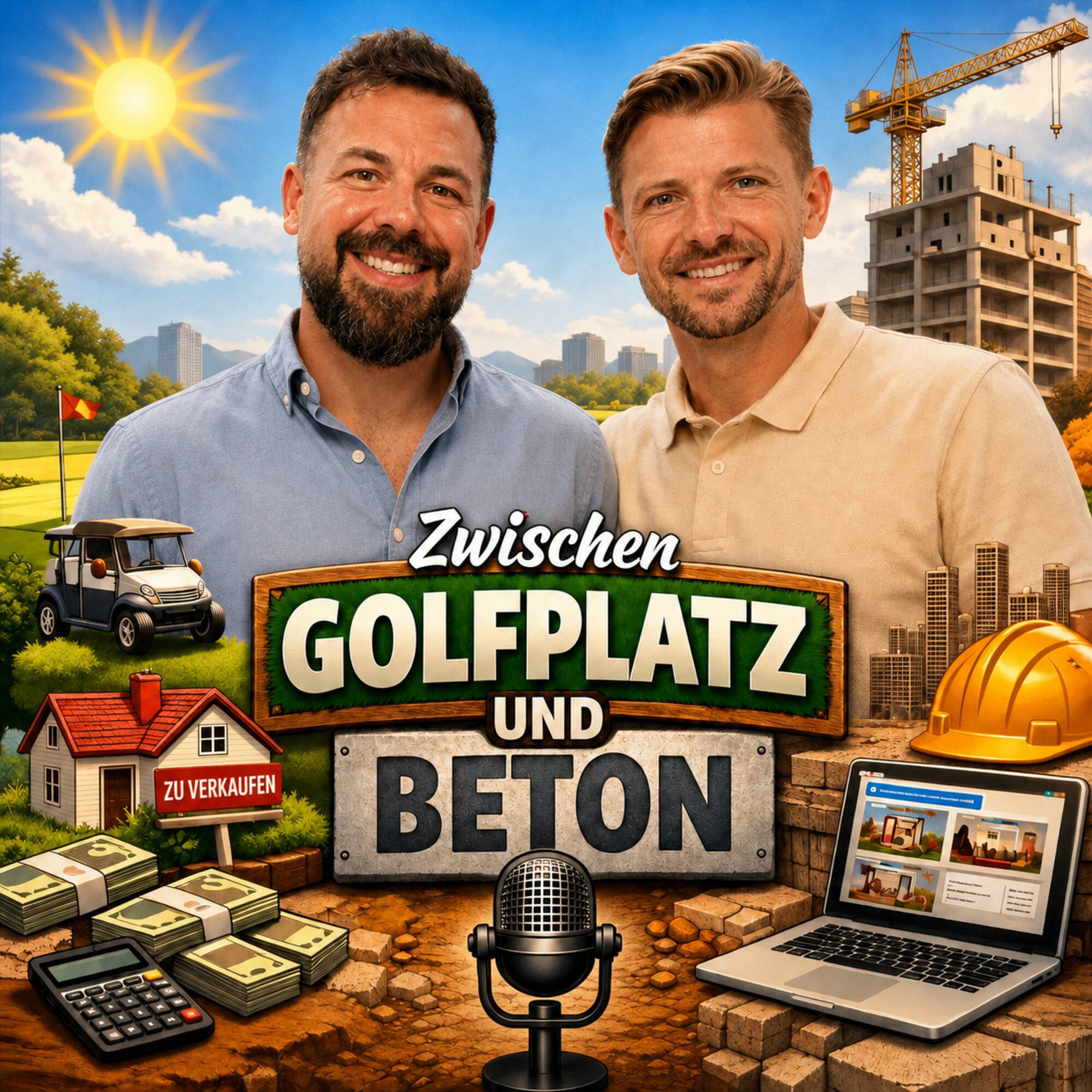 Zwischen Golfplatz und Beton