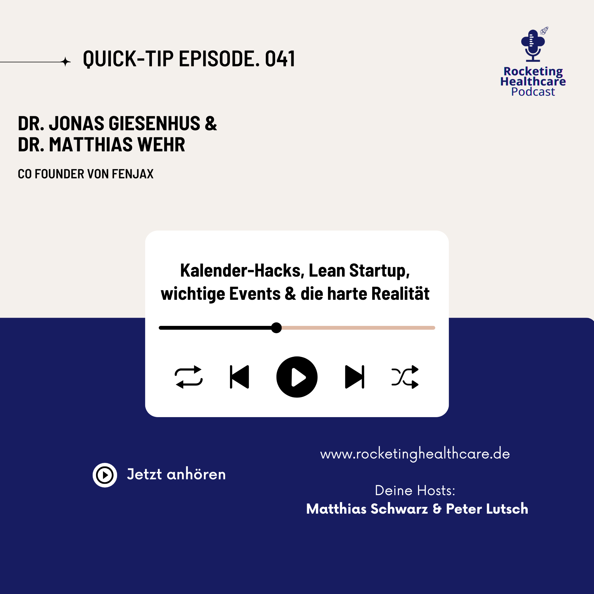 Rocketing Healthcare: Startups & Innovationen im Gesundheitswesen
