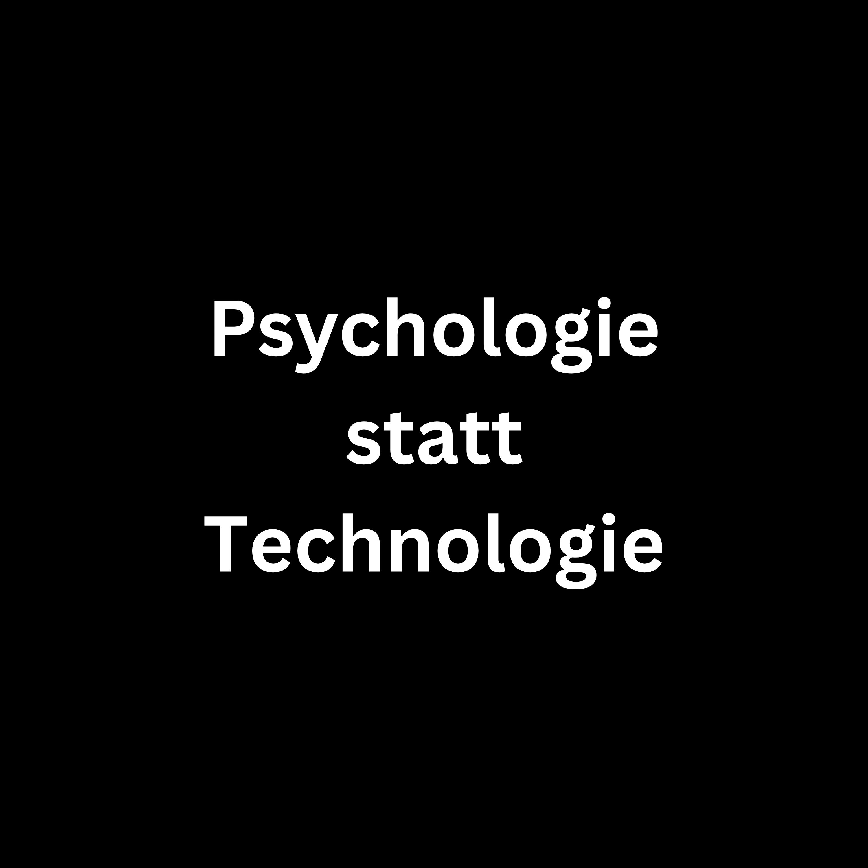Klar. Nicht für alle.