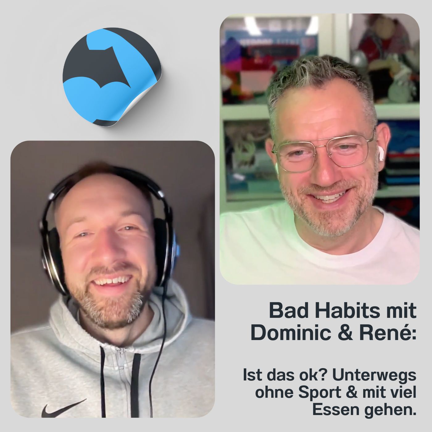 Ist das ok? Unterwegs ohne Sport mit viel Essen gehen.