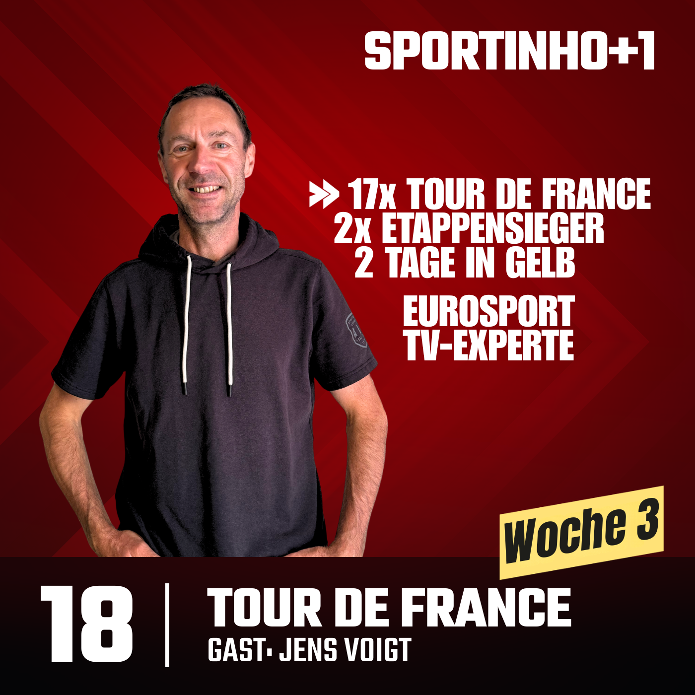 Jens Voigt u.a. zu Sturzpech, Kapitänsfrage und dem doppeltem Showdown in Alpe d'Huez und Paris episode artwork