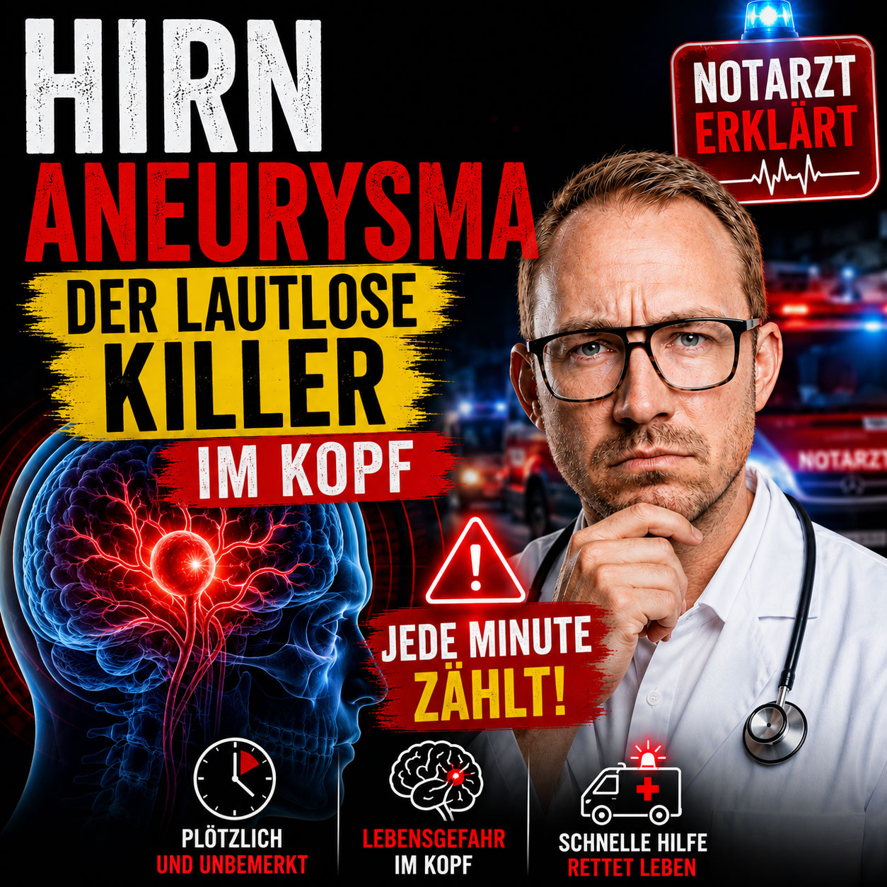 Hirnaneurysma: Der lautlose Killer im Kopf episode artwork