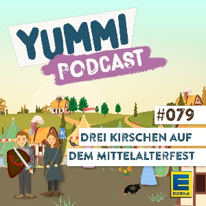 Drei Kirschen auf dem Mittelalterfest