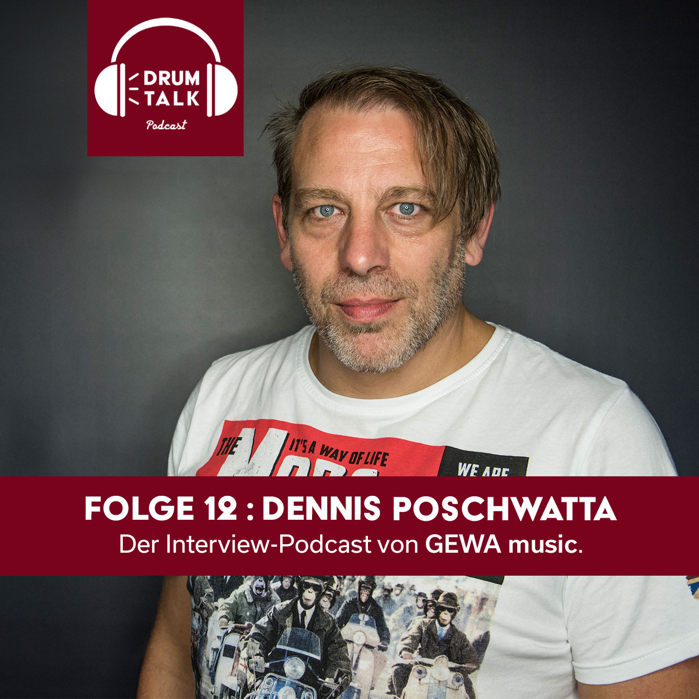 DrumTalk - der Interviewpodcast von GEWA music.