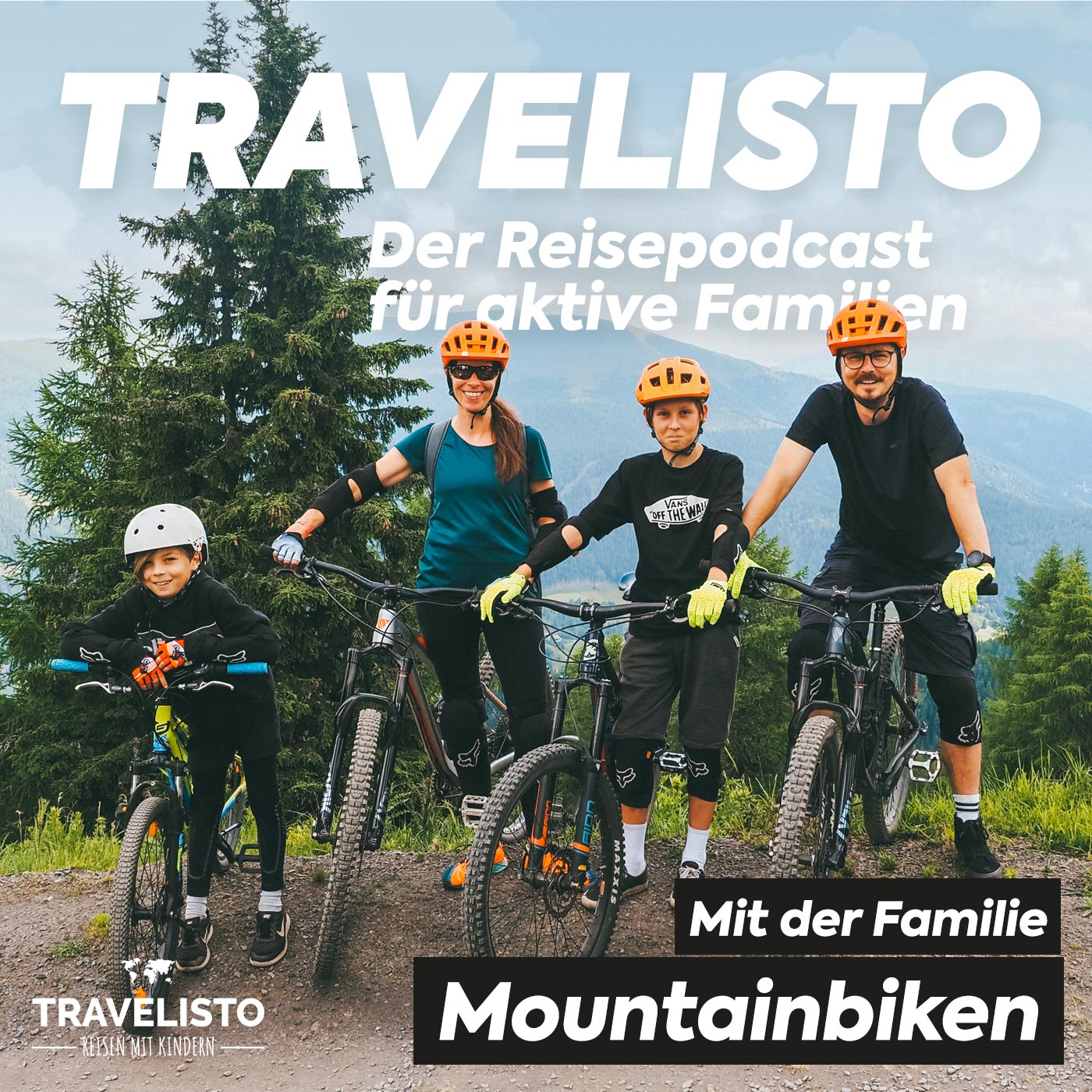 Travelisto - Der Reise-Podcast für aktive Familien - Reisen mit Kindern mit Jenny und Andi