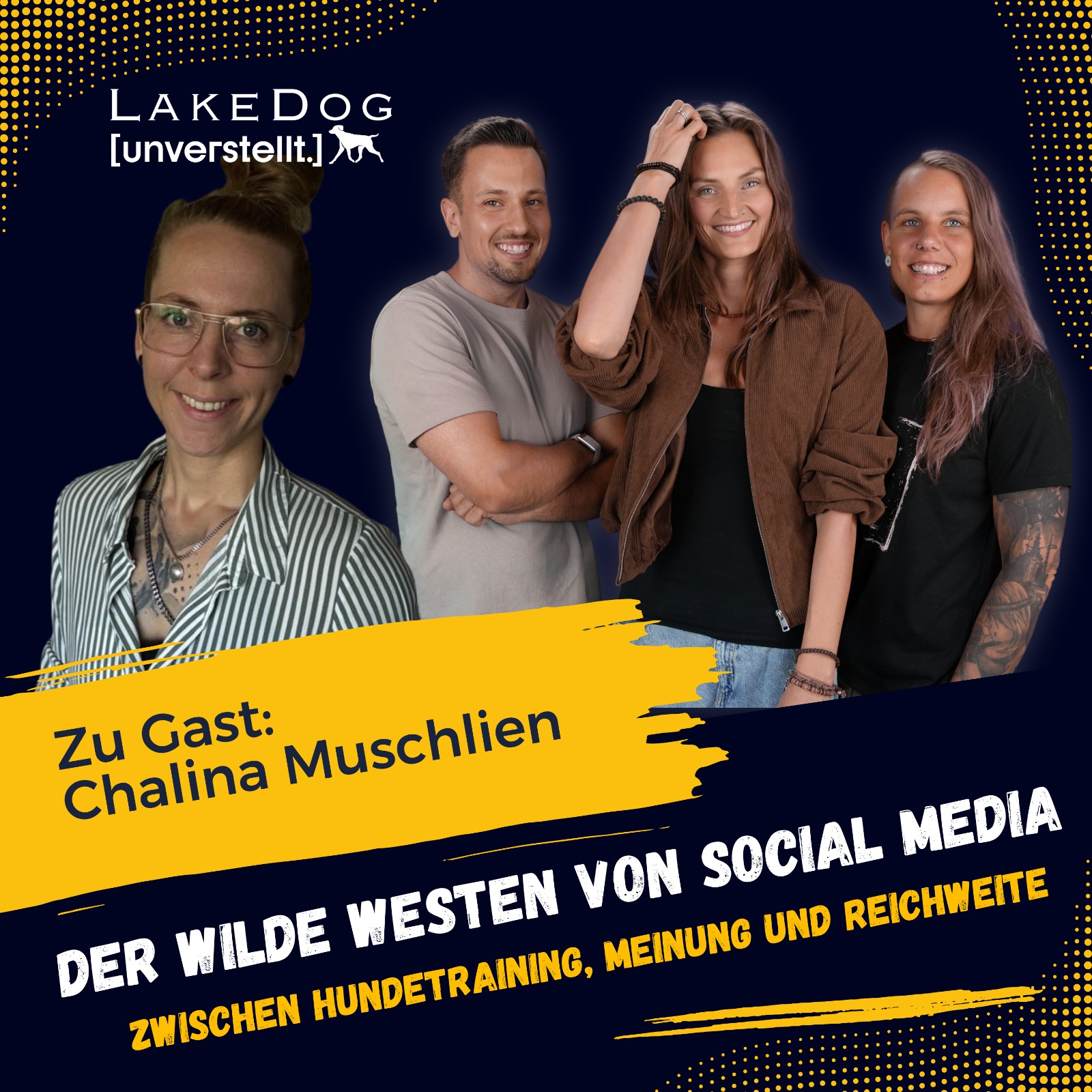 #13 - Der Wilde Westen von Social Media: Zwischen Hundetraining, Meinung und Reichweite episode artwork
