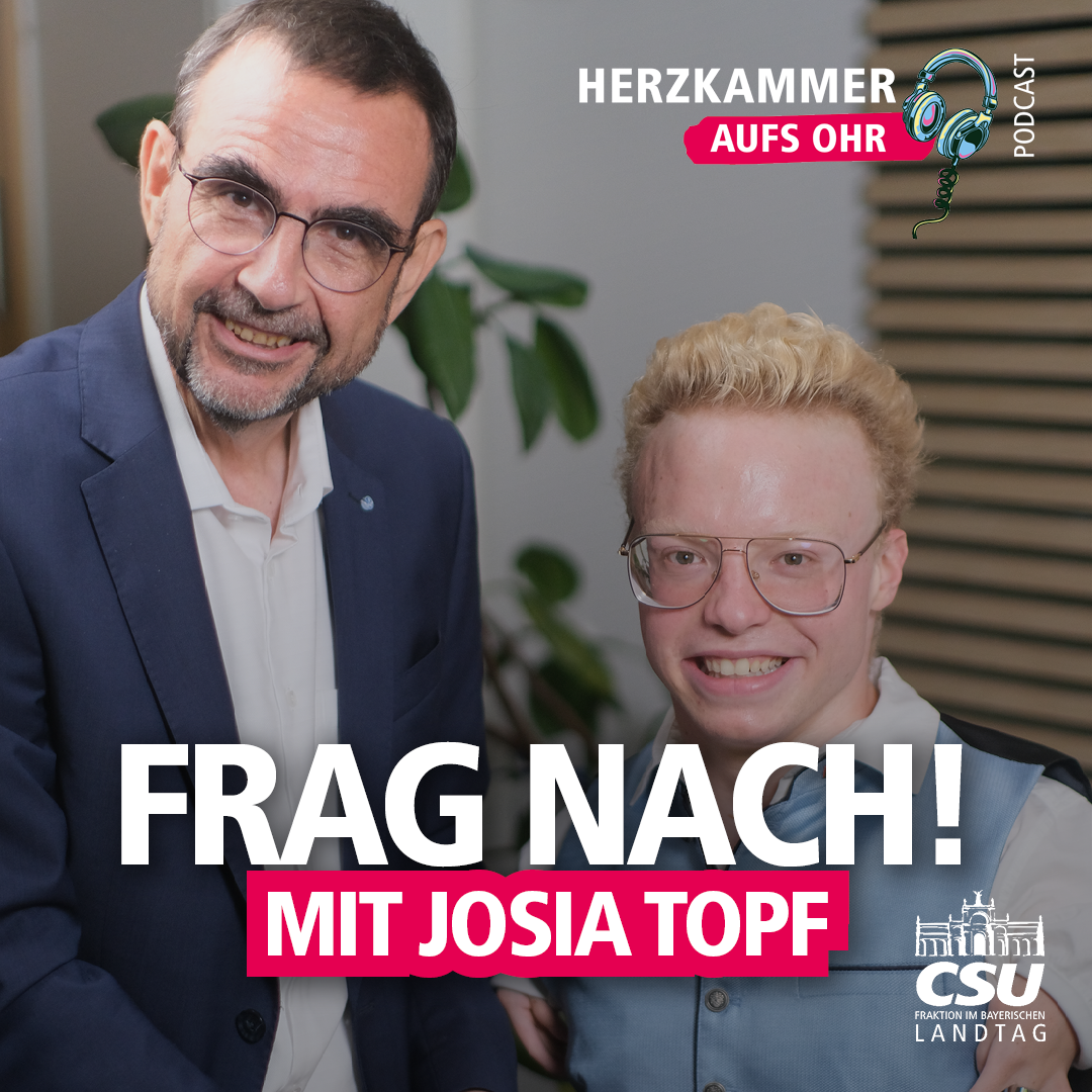 Herzkammer aufs Ohr - der Podcast der CSU im Landtag