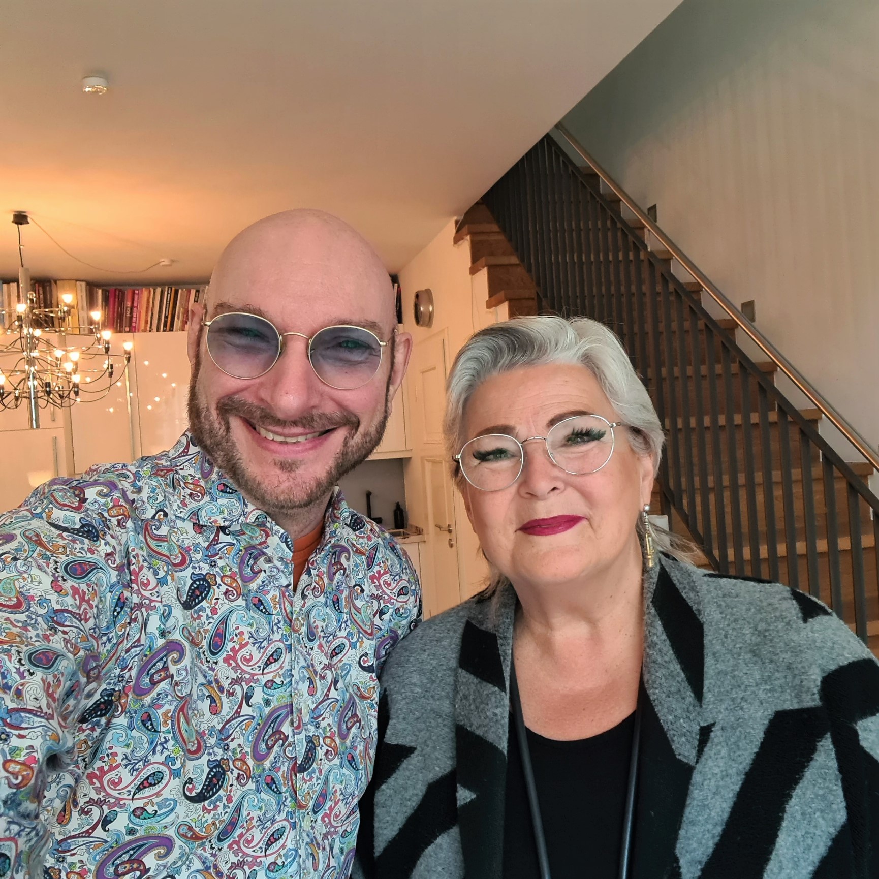 Schwarz hören: Petra Schwarz im Gespräch mit Ralph Morgenstern über Leben und Tod