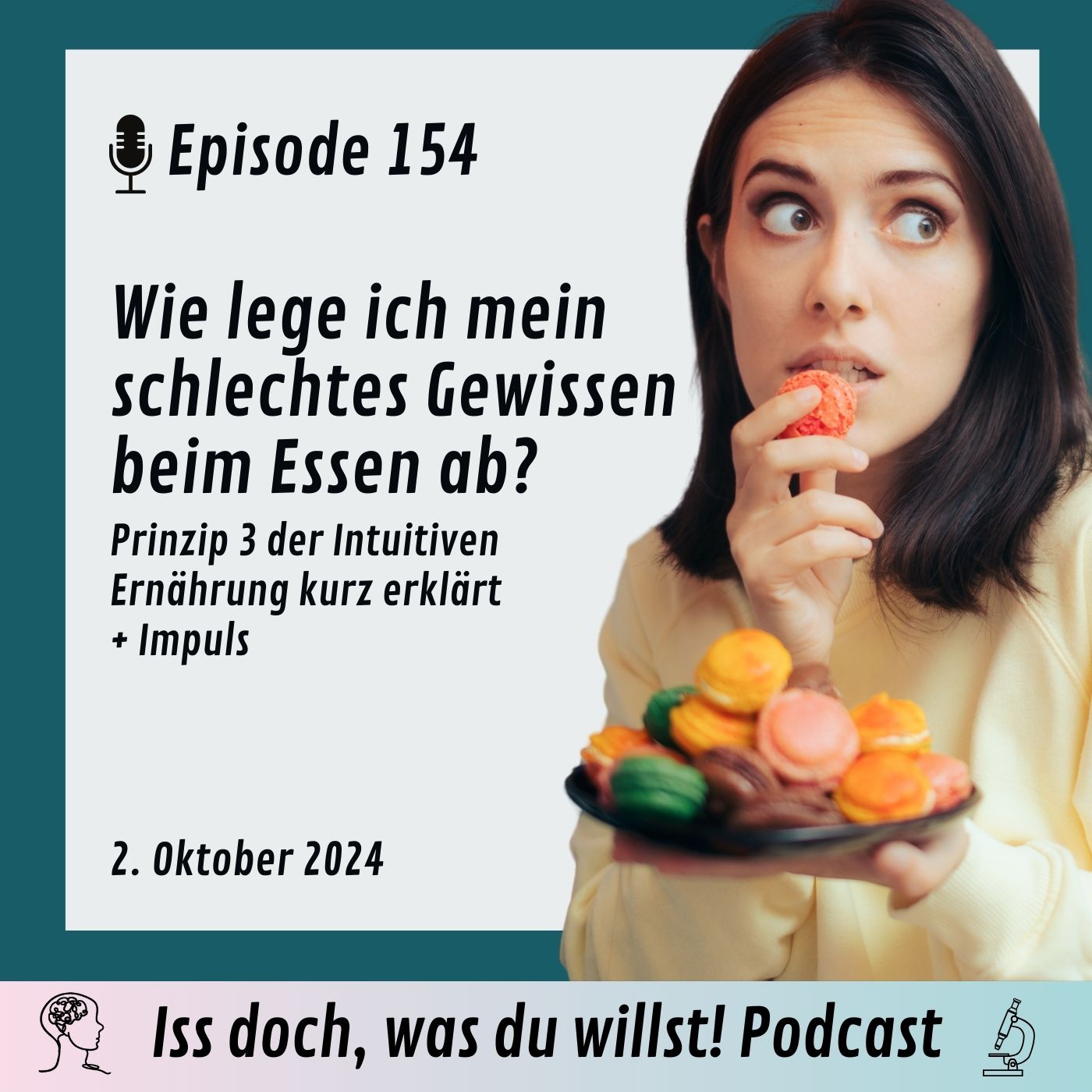 Wie lege ich mein schlechtes Gewissen beim Essen ab?