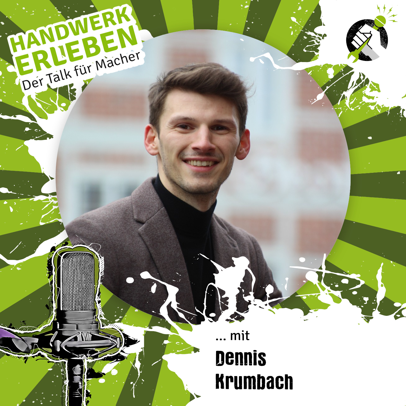 #148 Dennis Krumbach, vom Filmset in die Gebäudereinigung – wie gelingt der Branchenwechsel? episode artwork