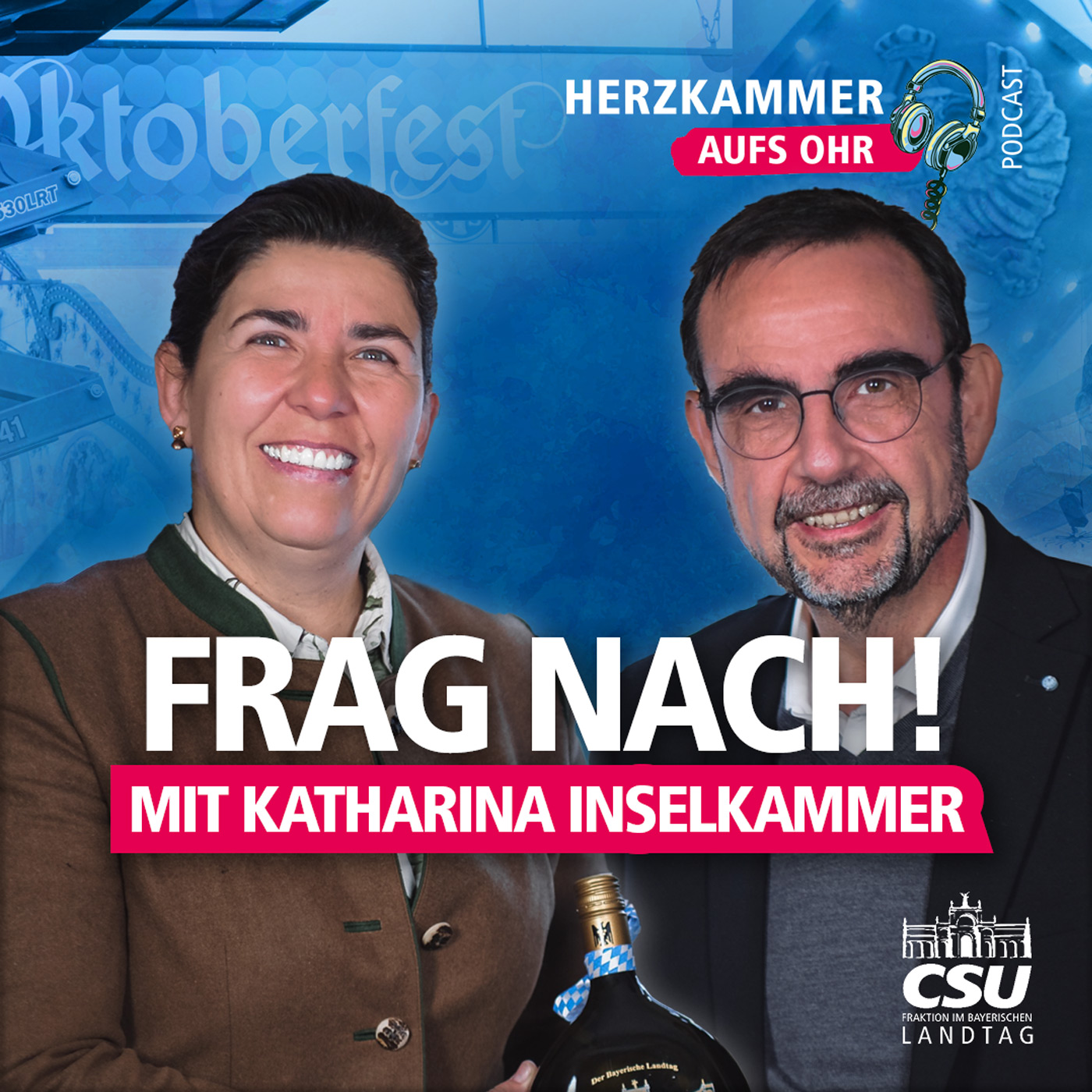 Herzkammer aufs Ohr - der Podcast der CSU im Landtag