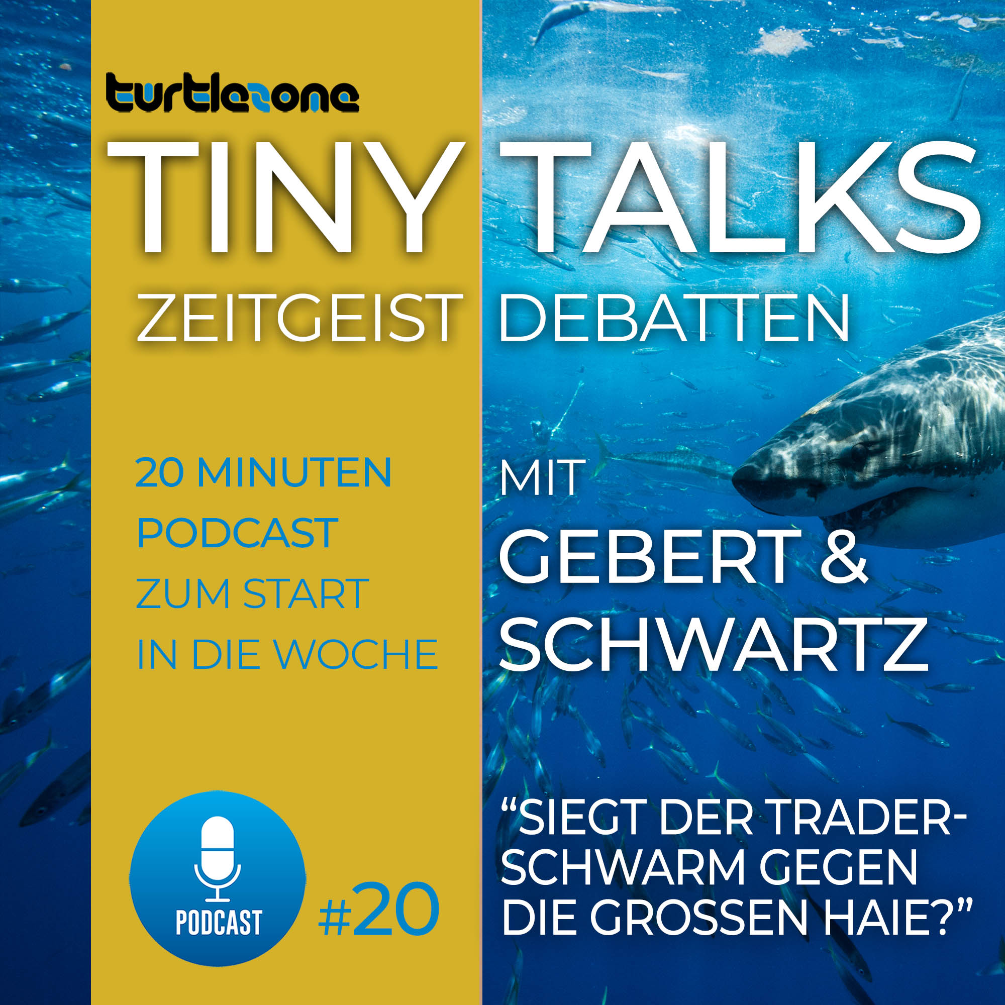 Turtlezone Tiny Talks - Der Debatten-Podcast mit Gebert und Schwartz