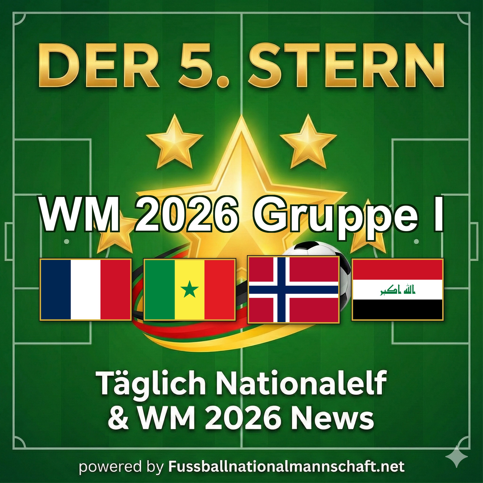 WM 2026 Gruppe I: Mbappé, Haaland und die Todesgruppe dieser WM? episode artwork