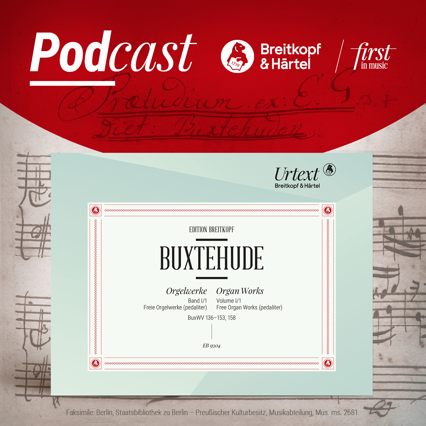 „First in Music“ – Der Podcast von Breitkopf & Härtel
