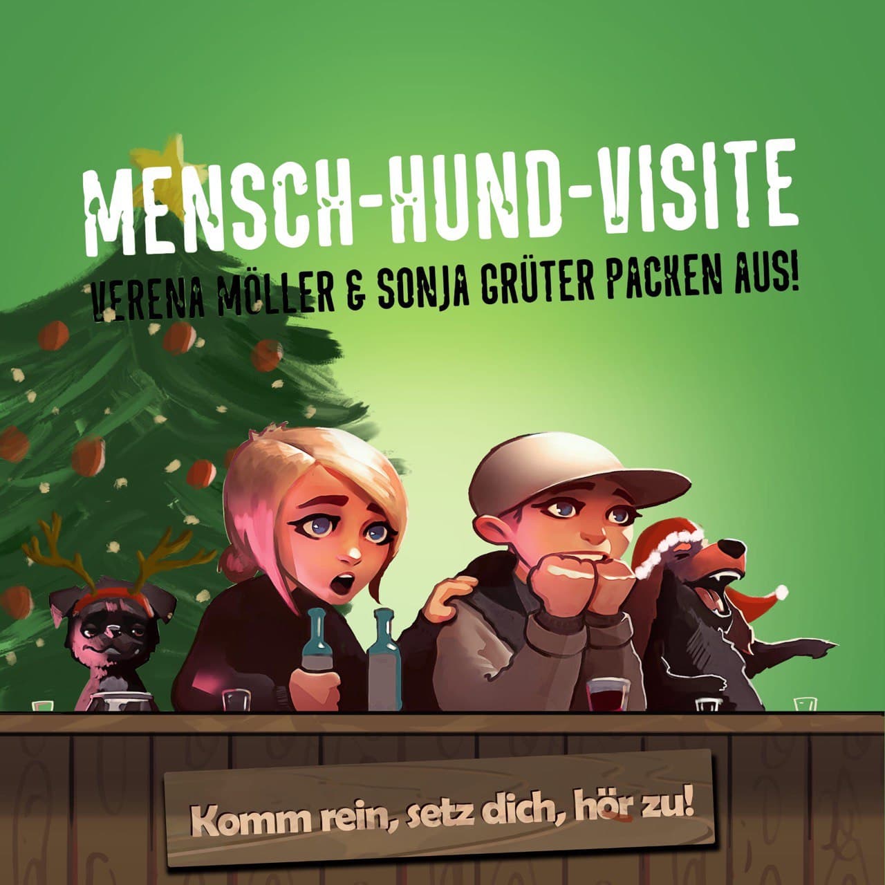 Mensch-Hund-Visite