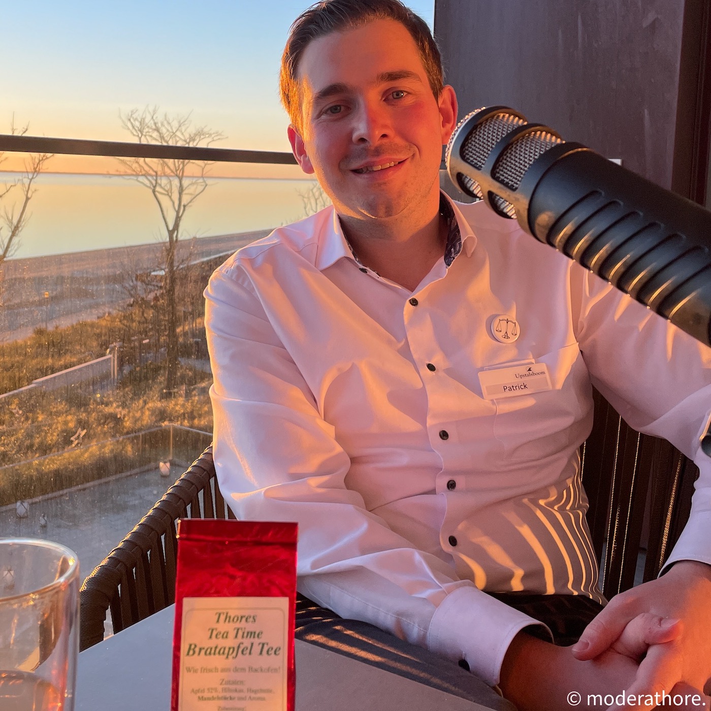 Thores Tea Time mit Patrick Lüders vom Upstalsboom auf Föhr