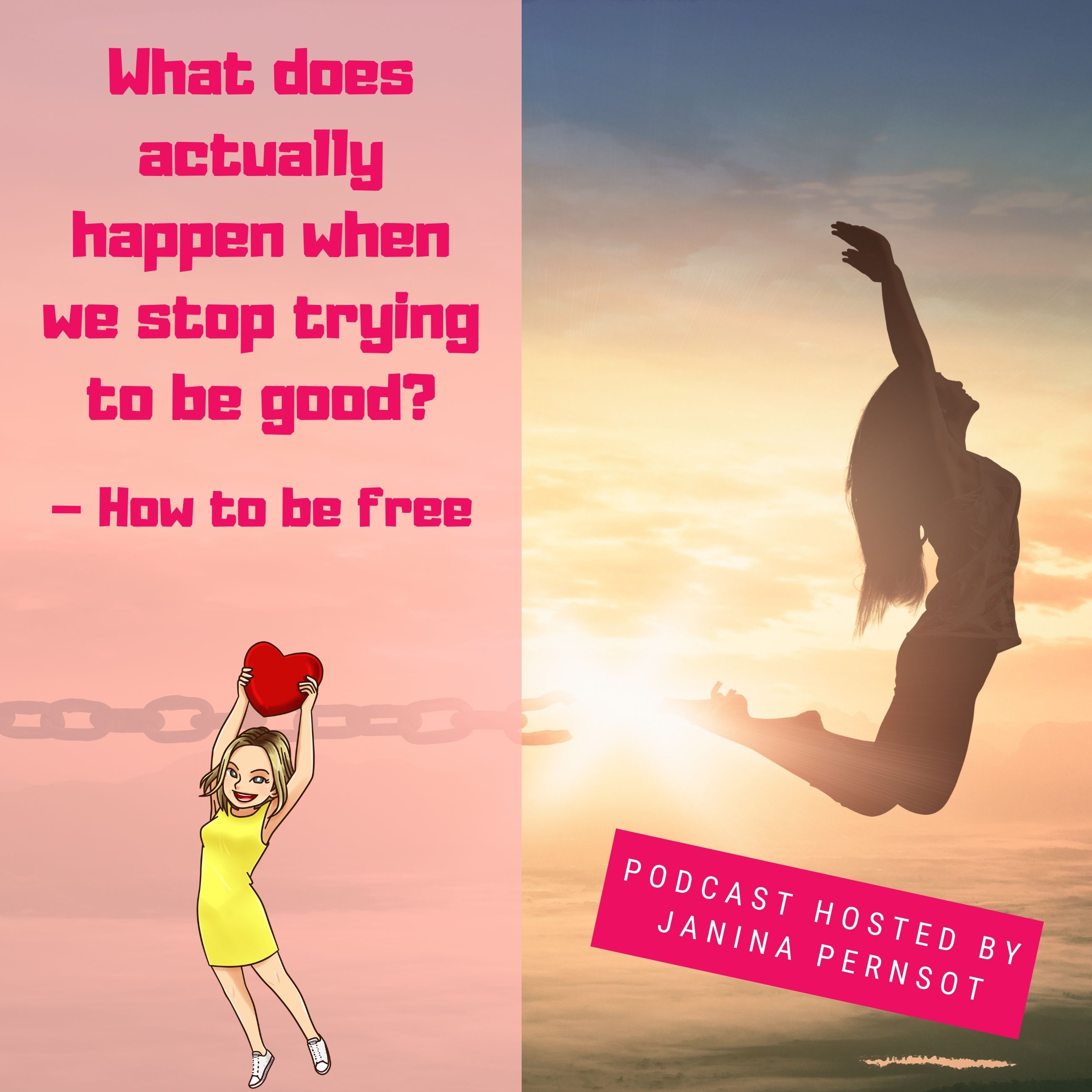 What does actually happen when we stop trying to be good?