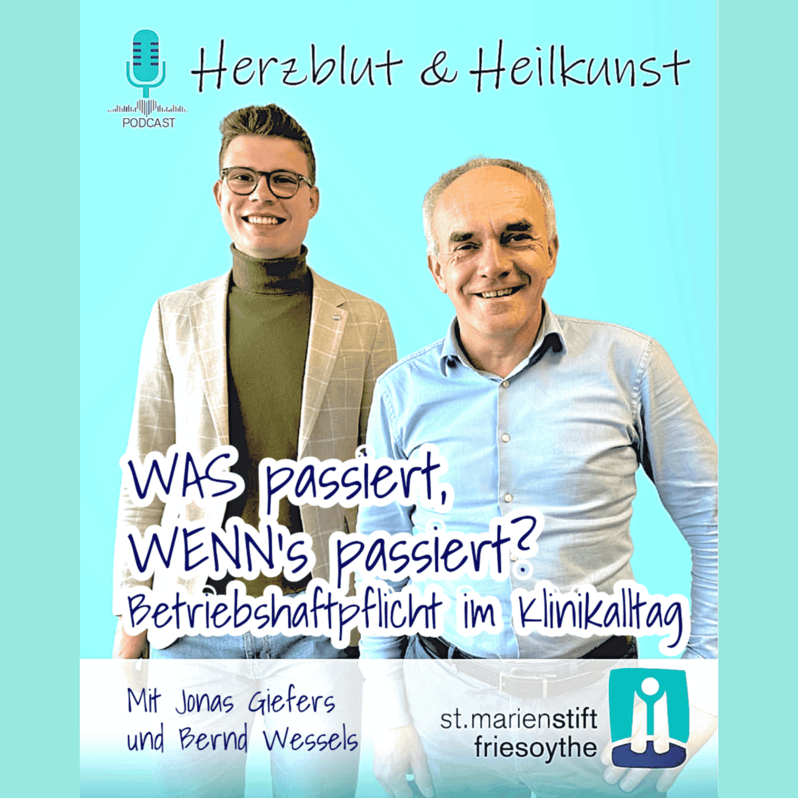 Folge 43: WAS passiert, WENN's passiert - Betriebshaftpflicht im Klinikalltag episode artwork
