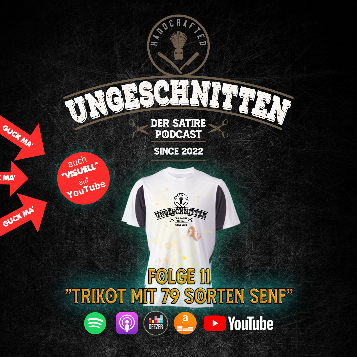 Ungeschnitten - Der Satire Podcast mit Stefan Gerdes und Martin Scholz