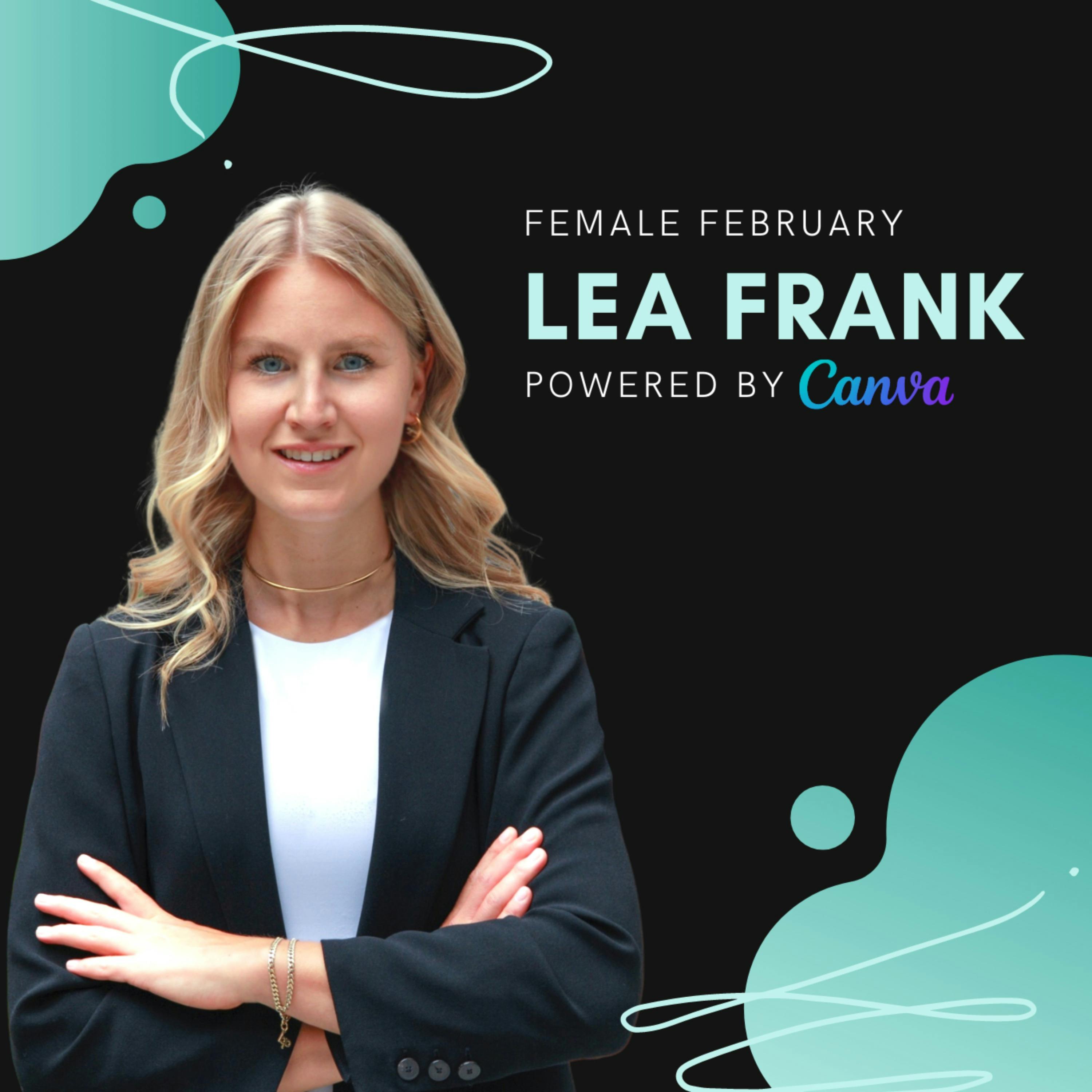 Lea Frank, anybill | Female February episode artwork