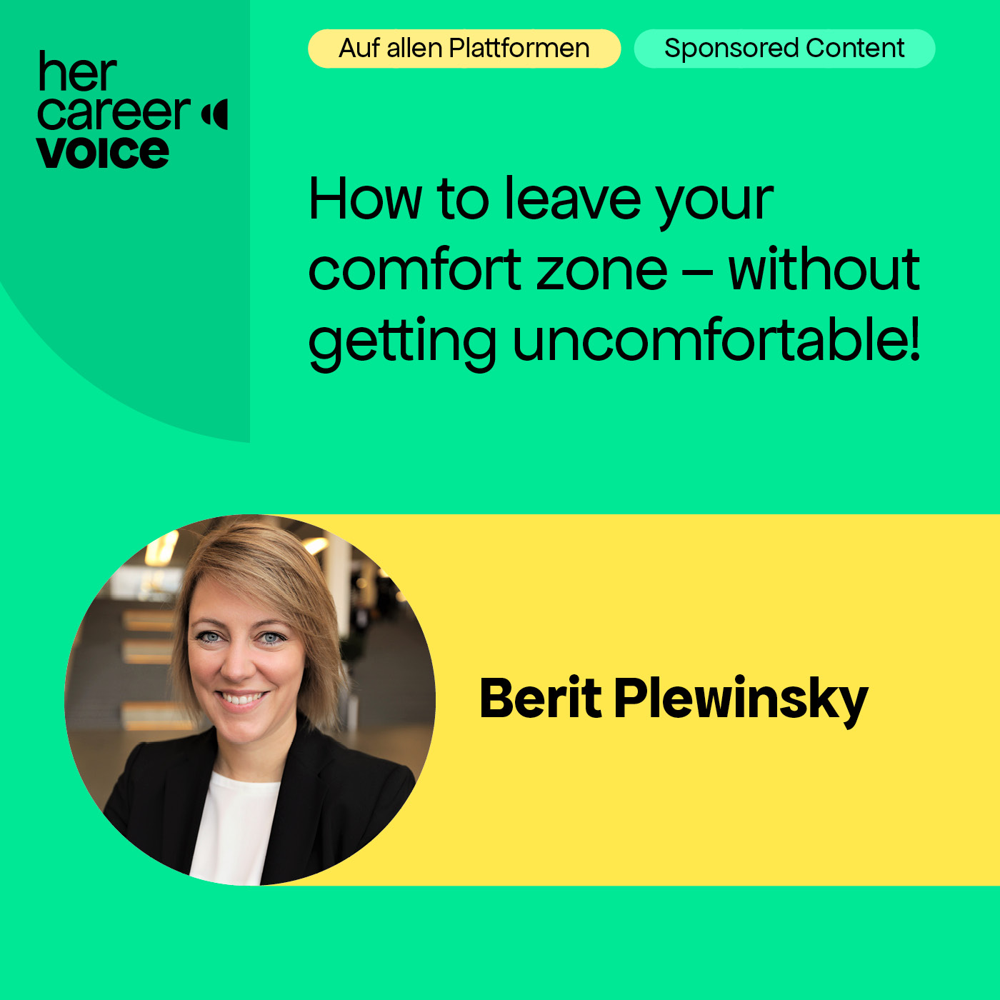 How to leave your comfort zone – without getting uncomfortable! episode artwork