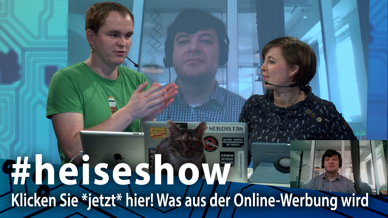 #heiseshow: Klicken Sie *jetzt* hier! Was aus der Online-Werbung wird