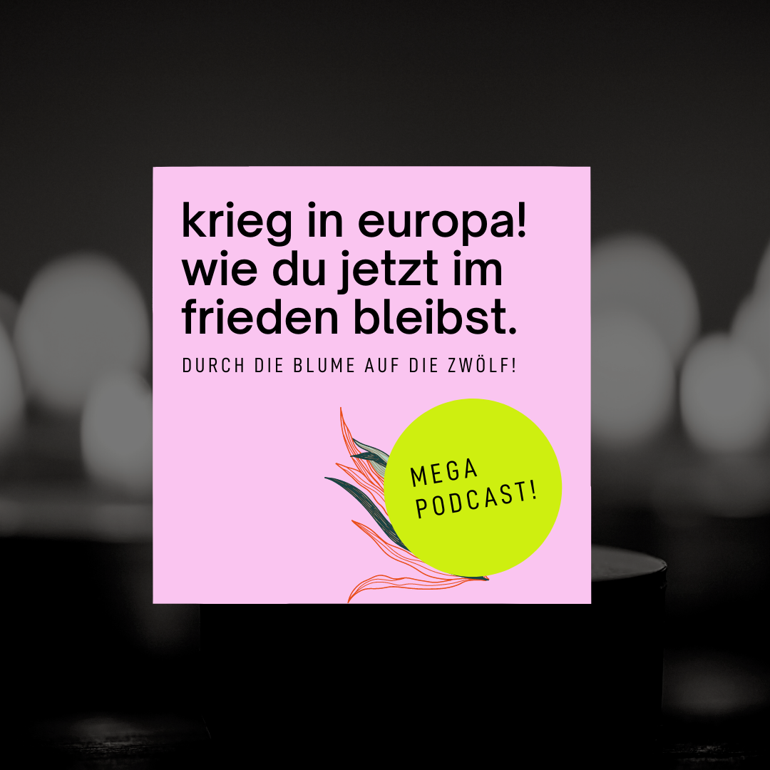 Durch die Blume auf die Zwölf!