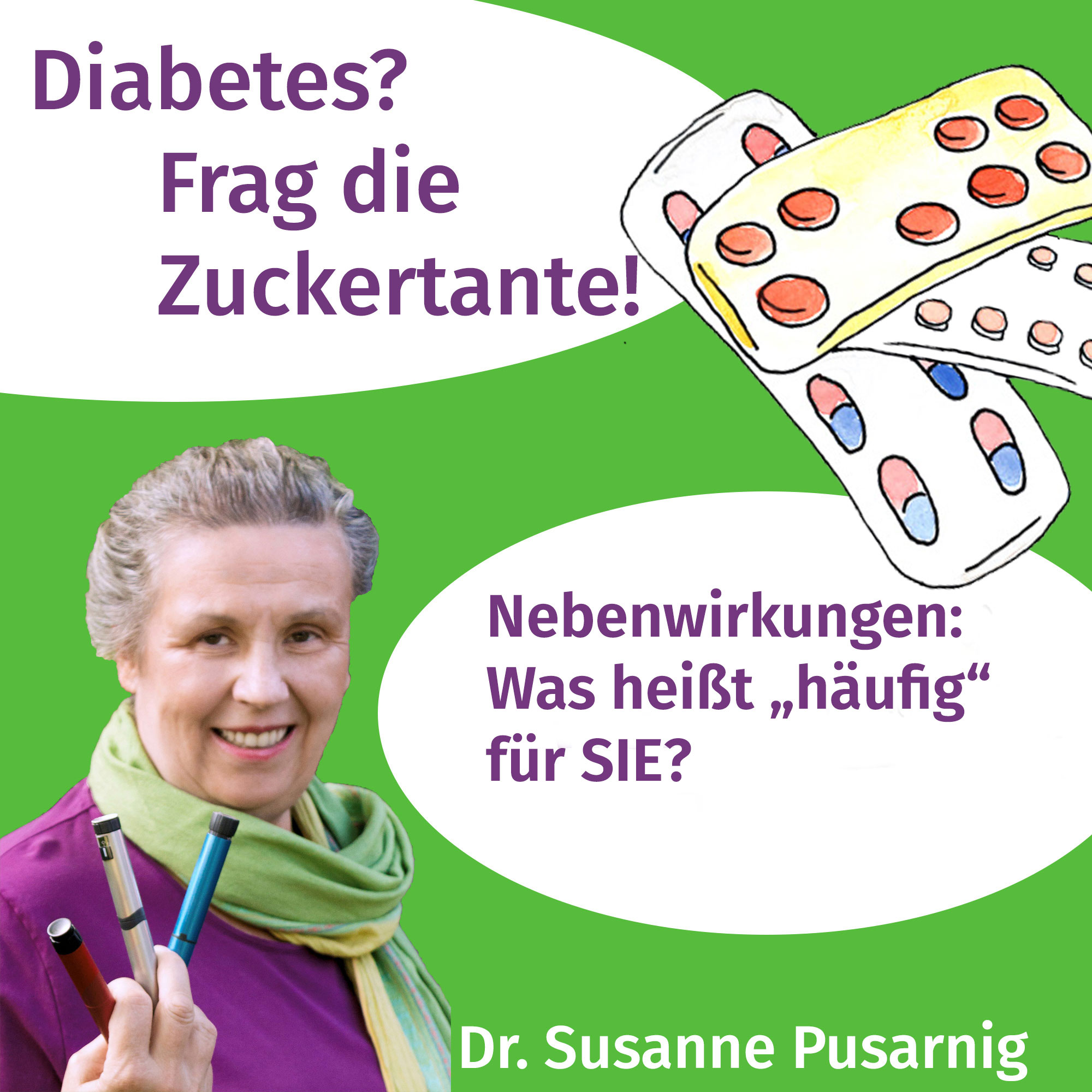 Diabetes? Frag die Zuckertante - Der Podcast für Menschen mit Typ 2 Diabetes