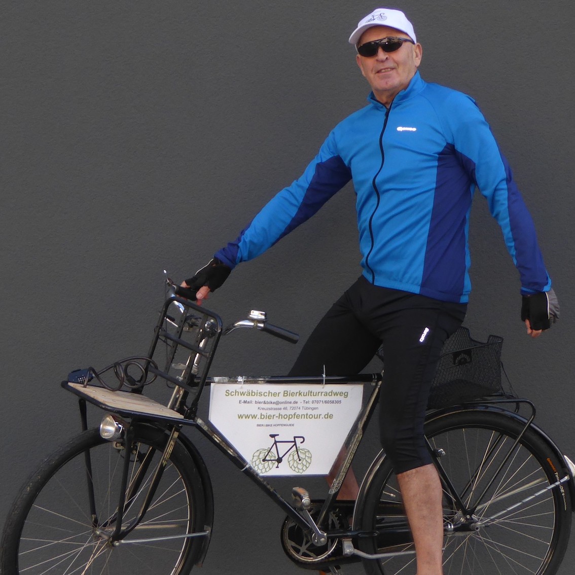 166. Hopf, hopf, so muss ein Radler sein