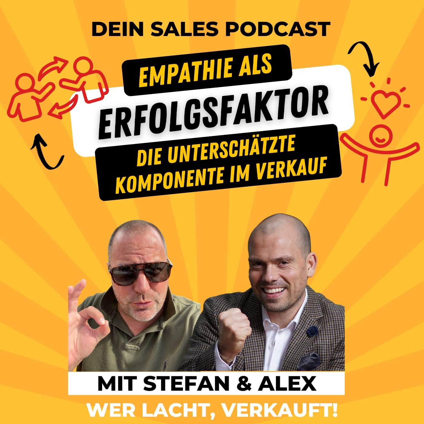 Wer lacht verkauft! Dein Sales Podcast für mehr Spaß im Verkauf.