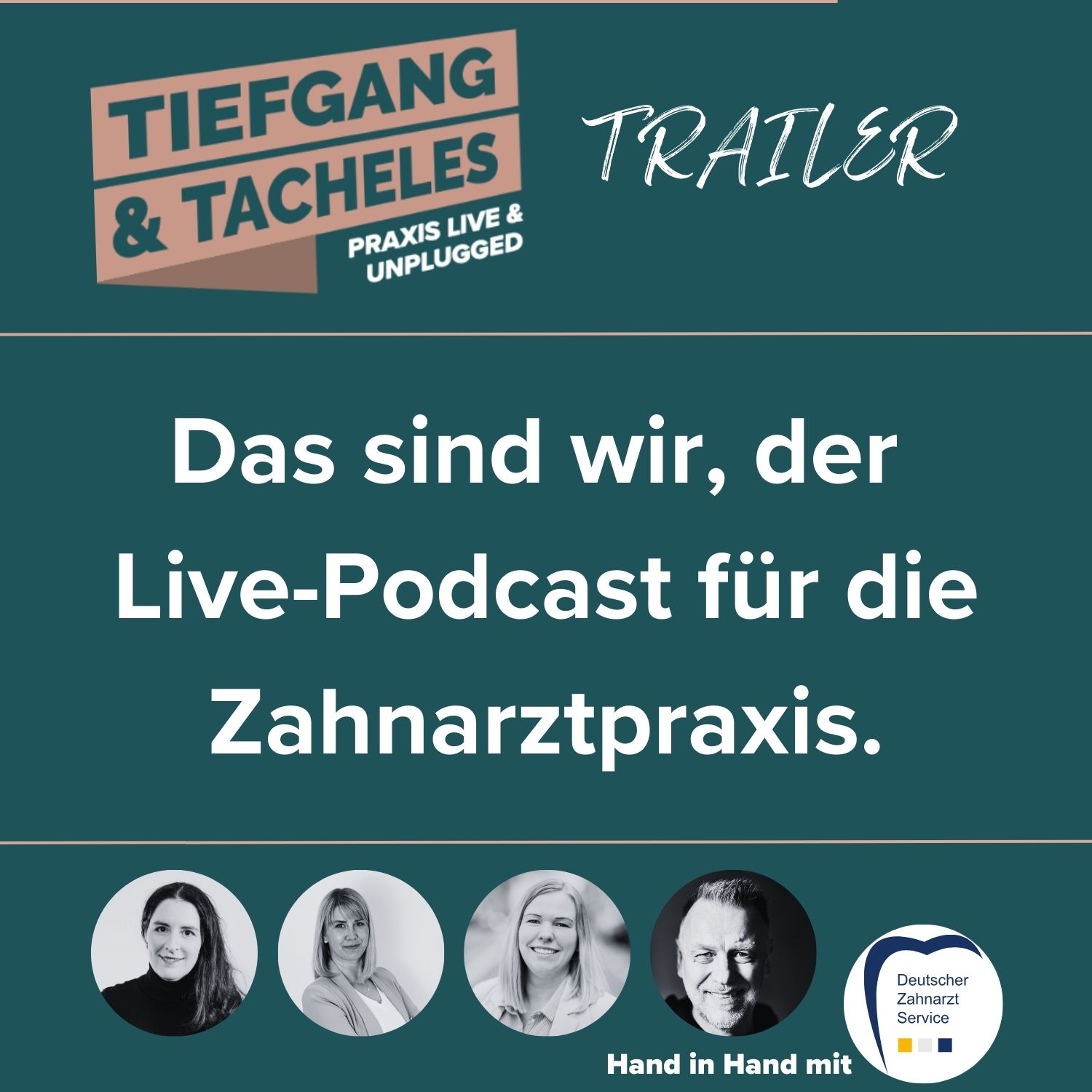 Das sind wir zum Reinhören