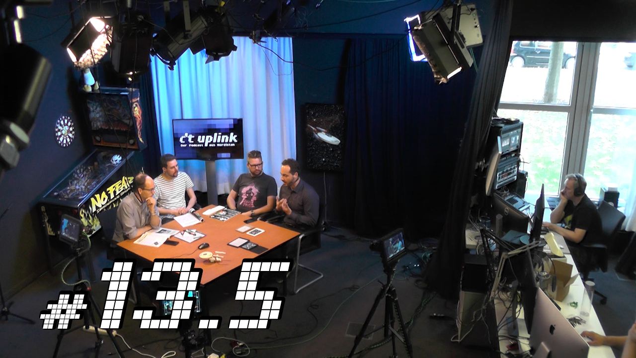 c't uplink 13.5: Erster bei Google, Handy-Doktoren, E-Book-Reader, Star Trek