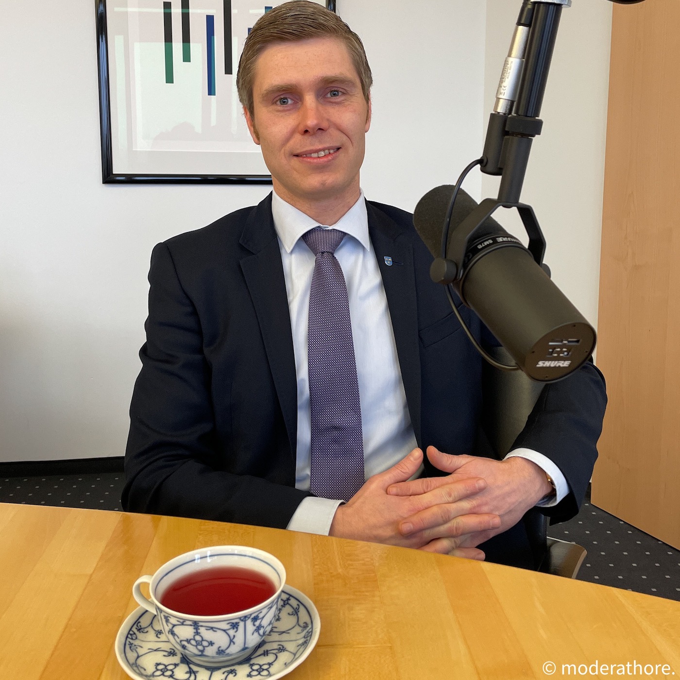 Thores Tea Time mit Nordfrieslands Landrat Florian Lorenzen