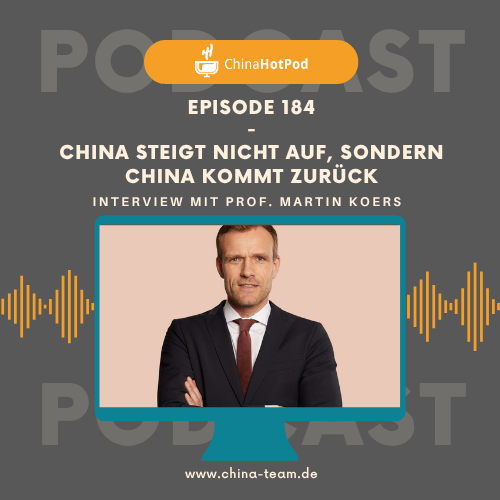 Episode 184 - China steigt nicht auf — China kommt zurück episode artwork