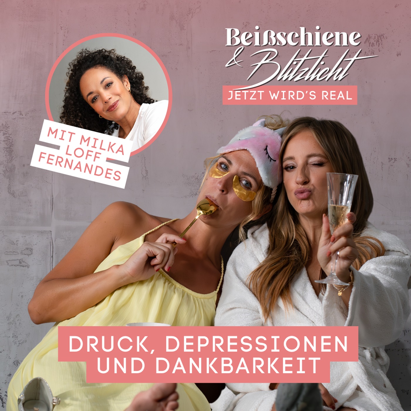 Beißschiene & Blitzlicht