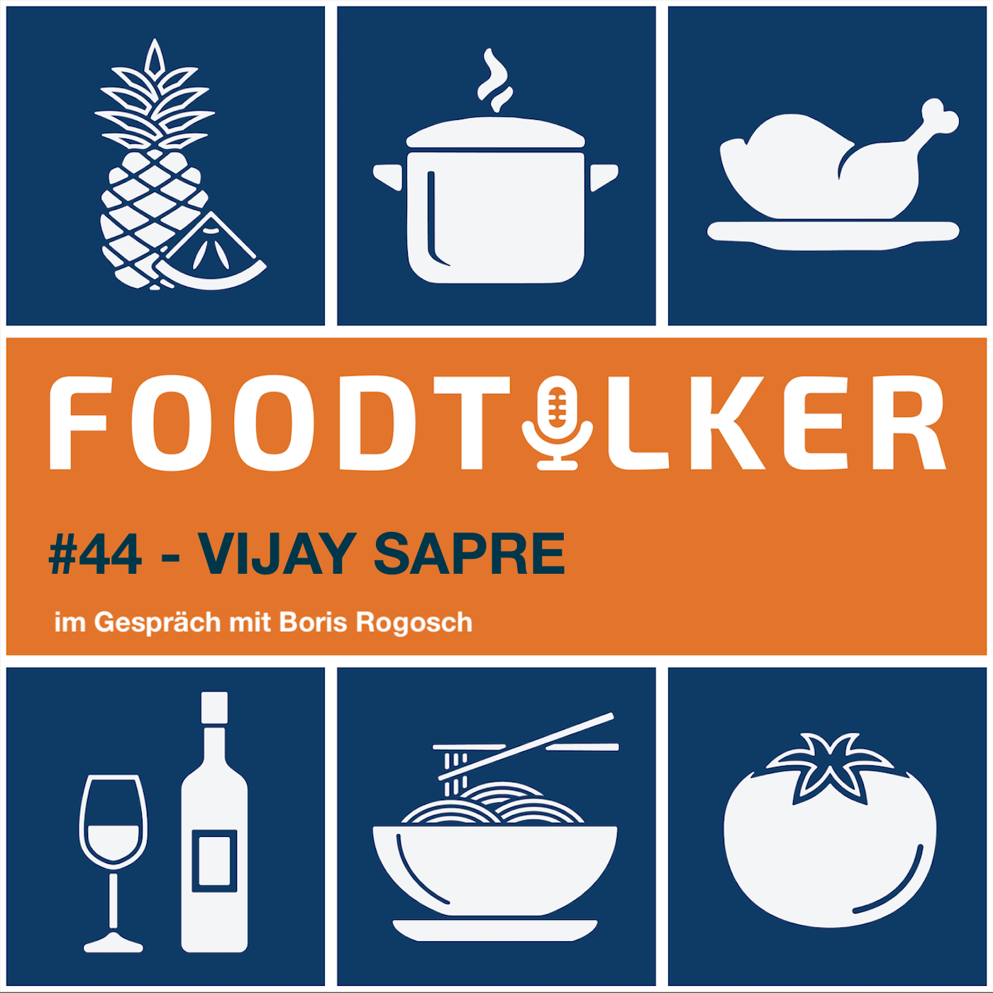 FOODTALKER - Podcast über die Leidenschaft fürs Kochen und gutes Essen