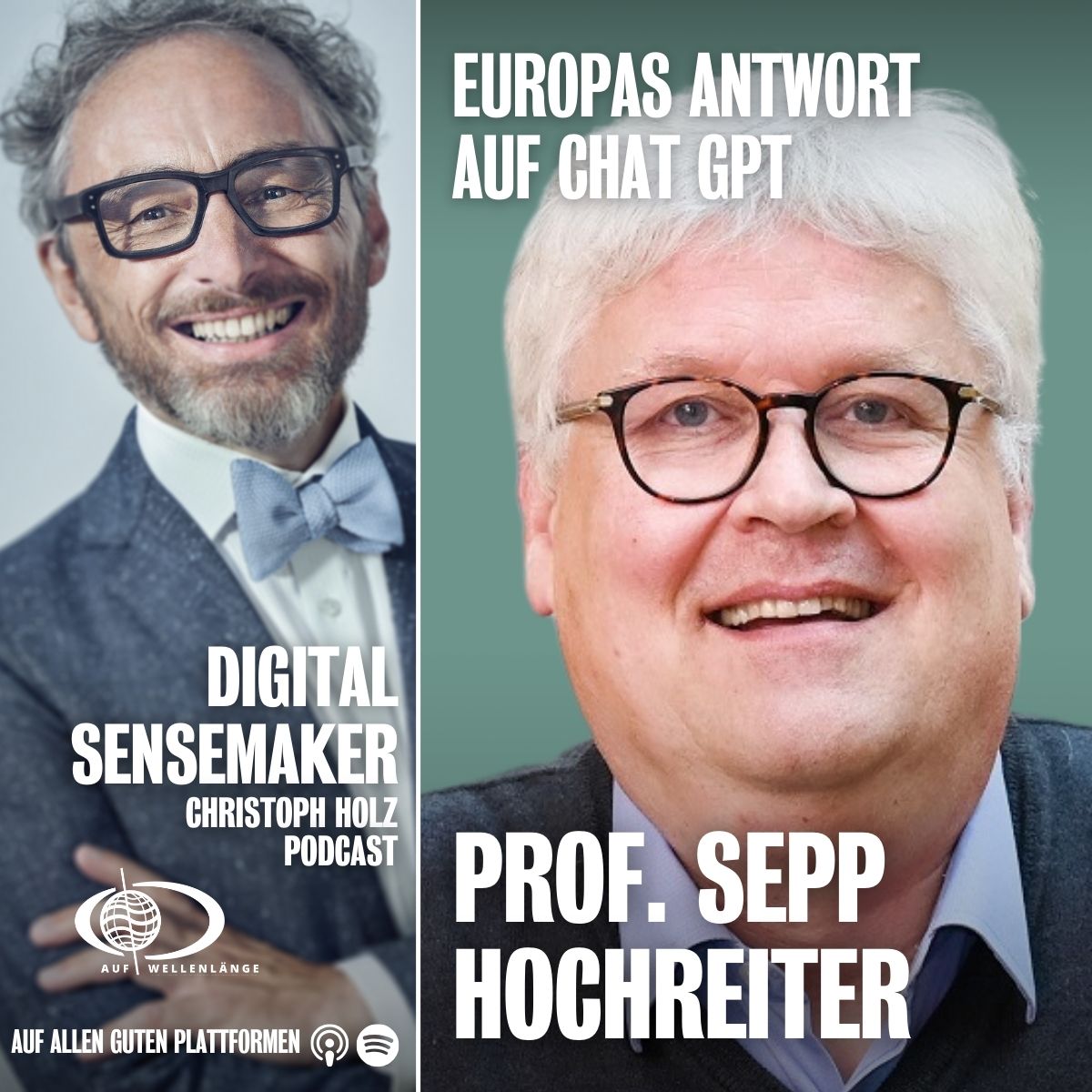 #137 "Europas Antwort auf ChatGPT", mit Sepp Hochreiter, KI-Pionier und Erfinder des LSTM