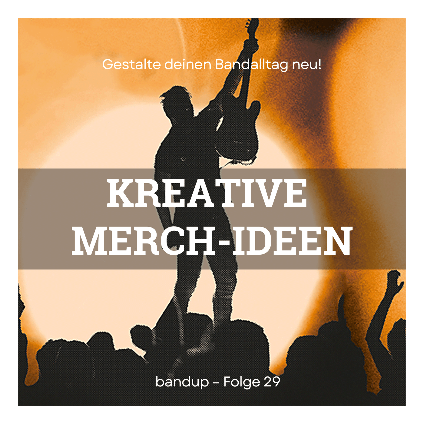 Kreative Merchandise/ Produkt-Ideen für Bands und Musiker*innen episode artwork