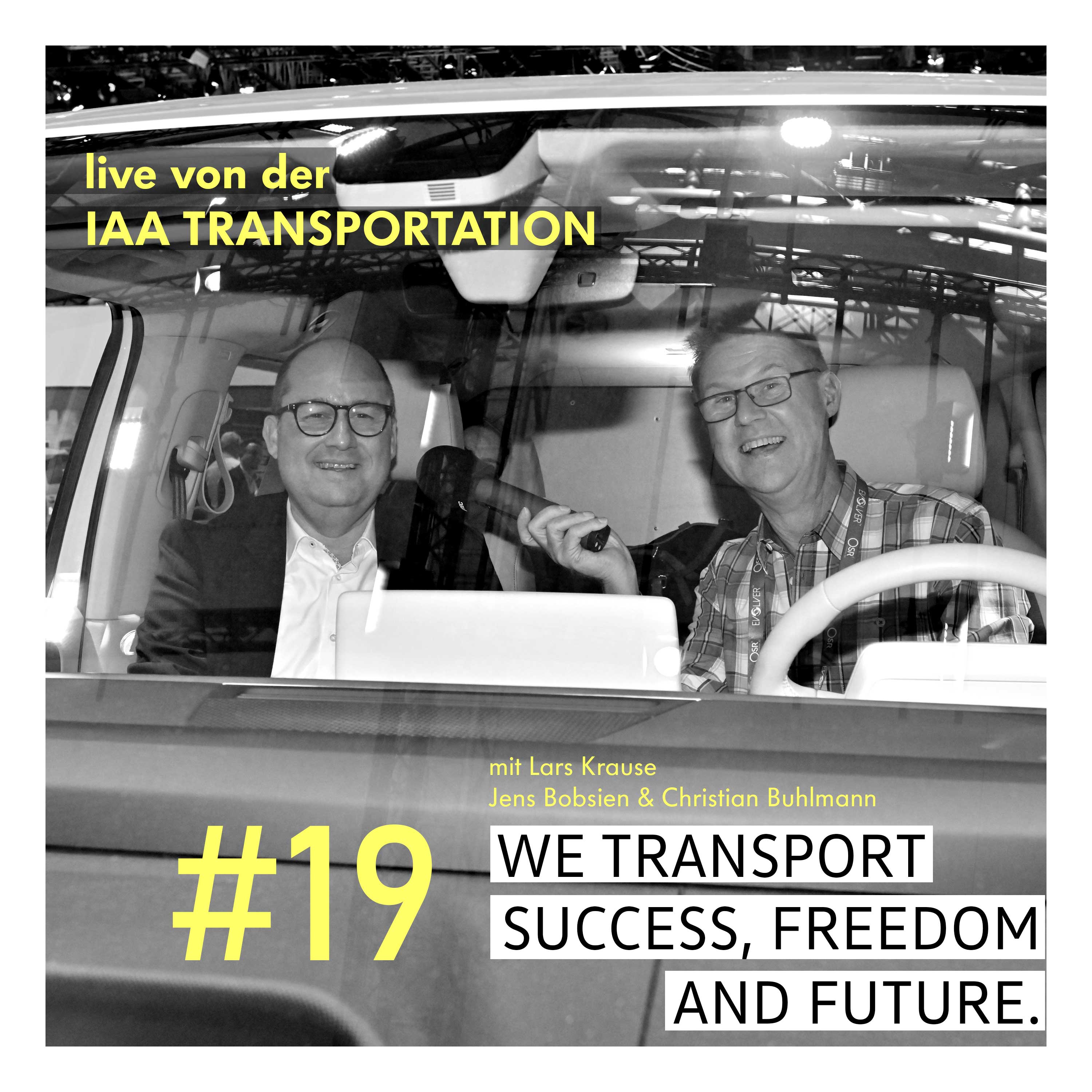 We transport success, freedom and future - Die Zukunft des Bulli
