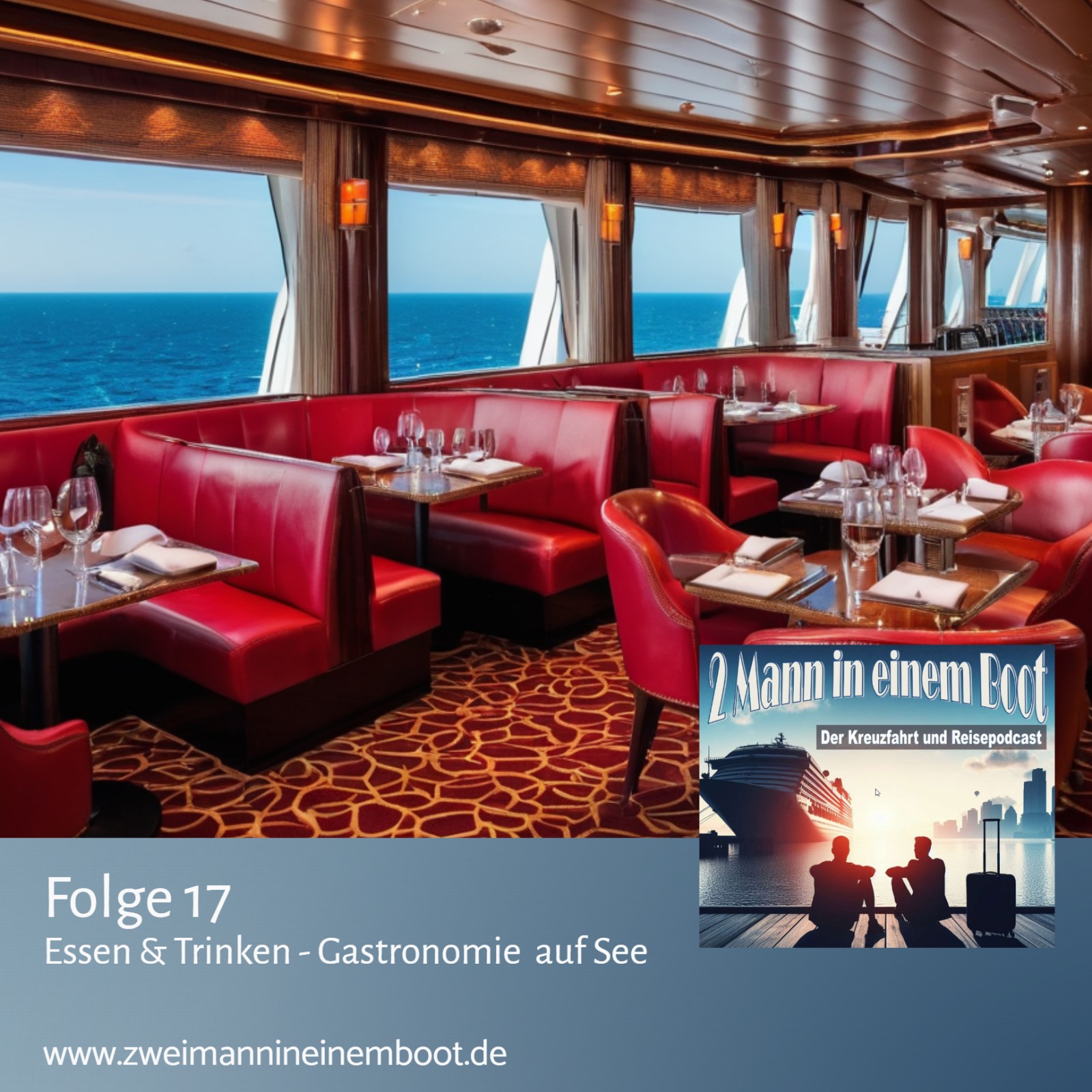 2 Mann in einem Boot