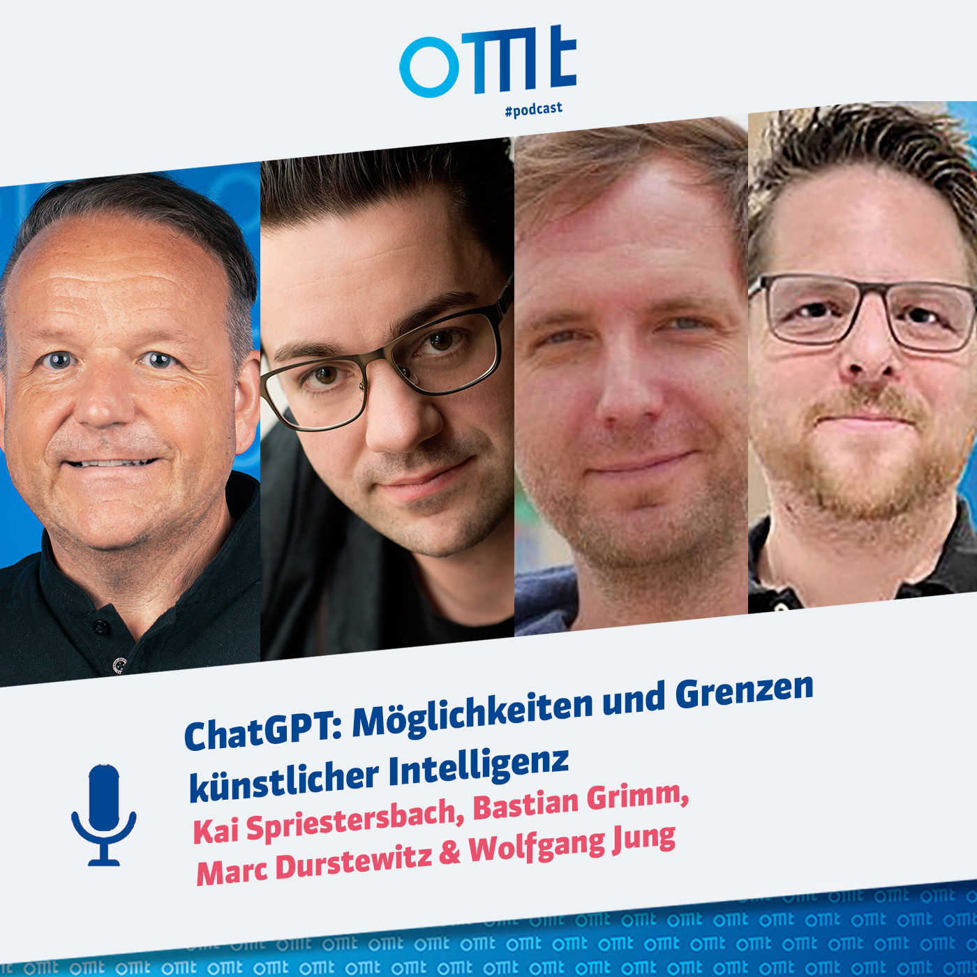 ChatGPT: Möglichkeiten und Grenzen künstlicher Intelligenz (Panel-Diskussion) | OMT-Podcast #177 episode artwork