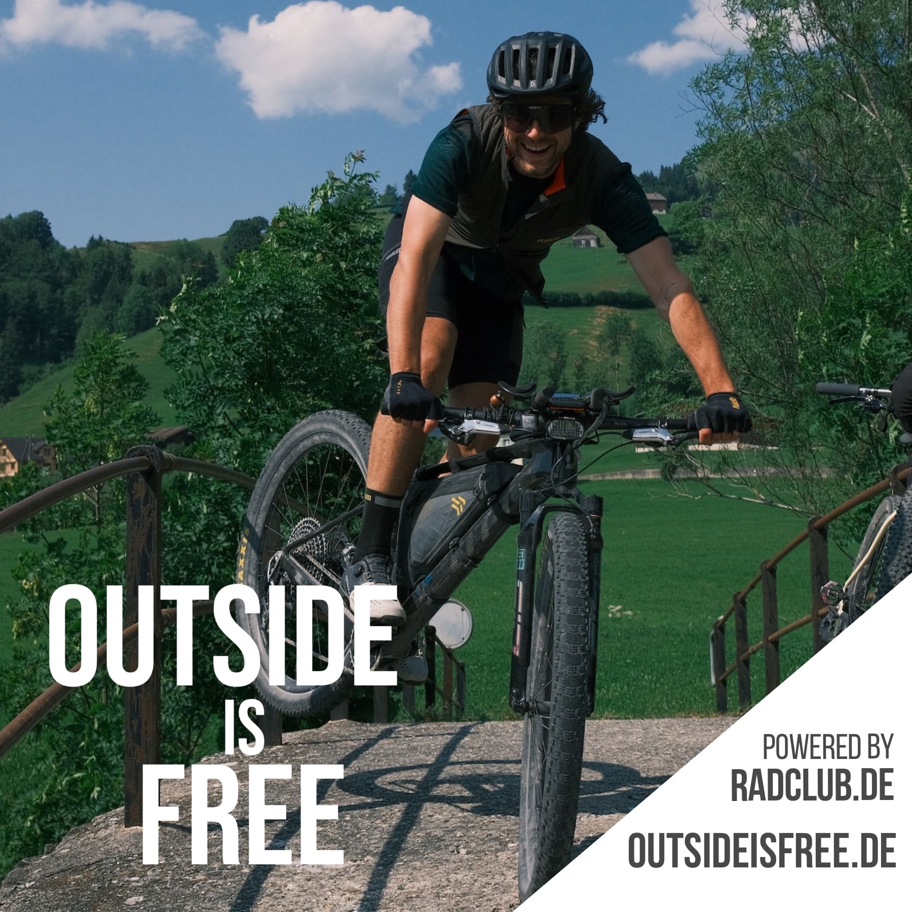 Outside is free