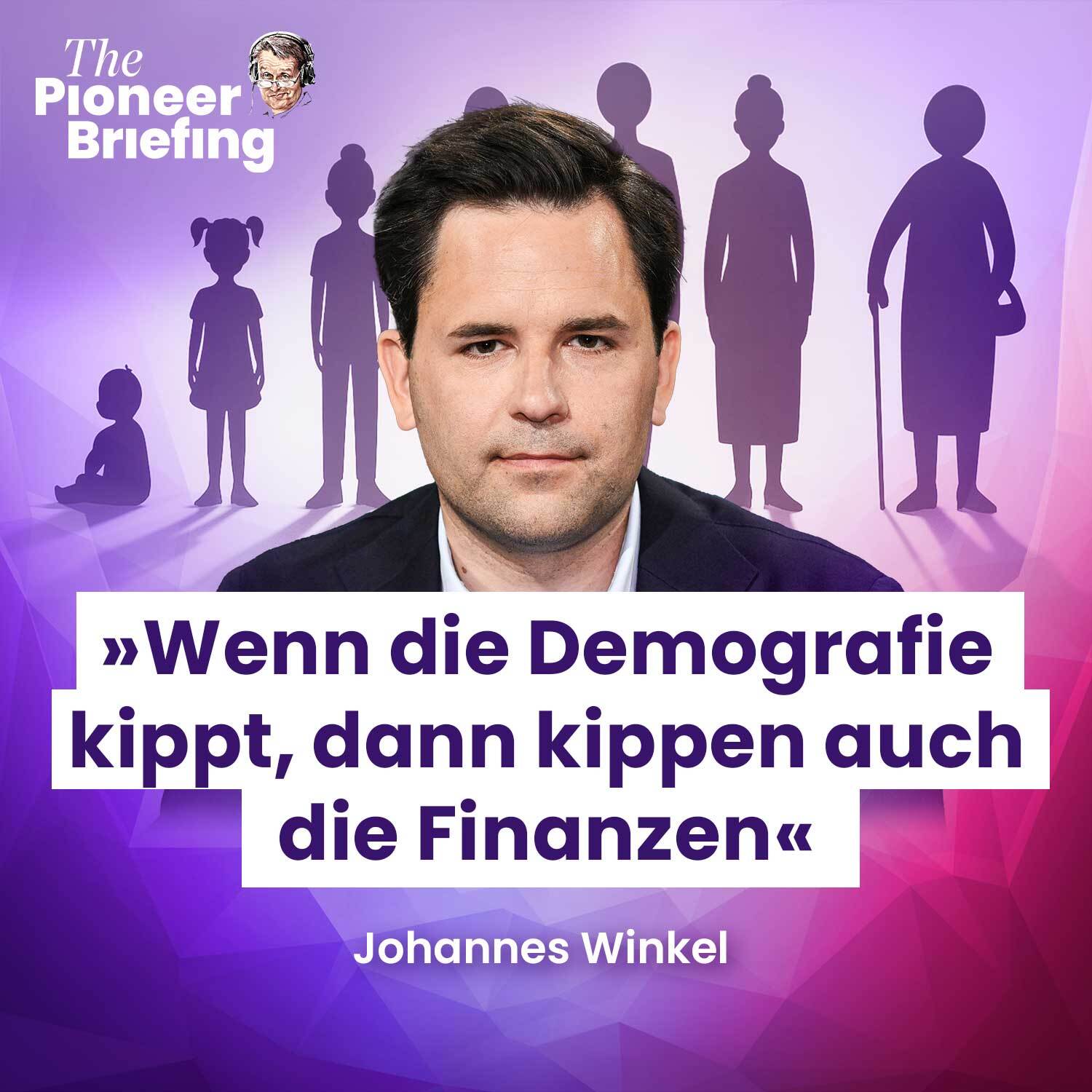 Demografie, Rente, Schulden: Warum fehlt der Mut zur Reform, Johannes Winkel? episode artwork