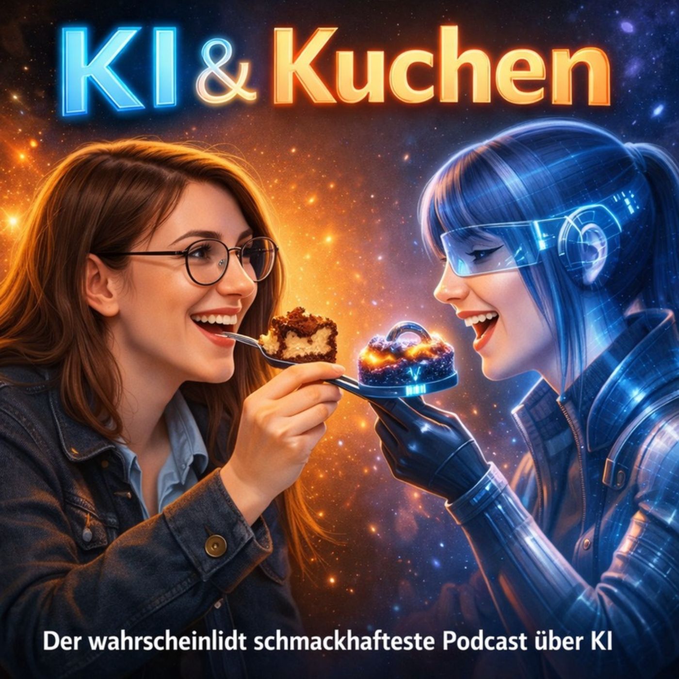 KI und Kuchen – der wahrscheinlich schmackhafteste Podcast über künstliche Intelligenz. podcast artwork