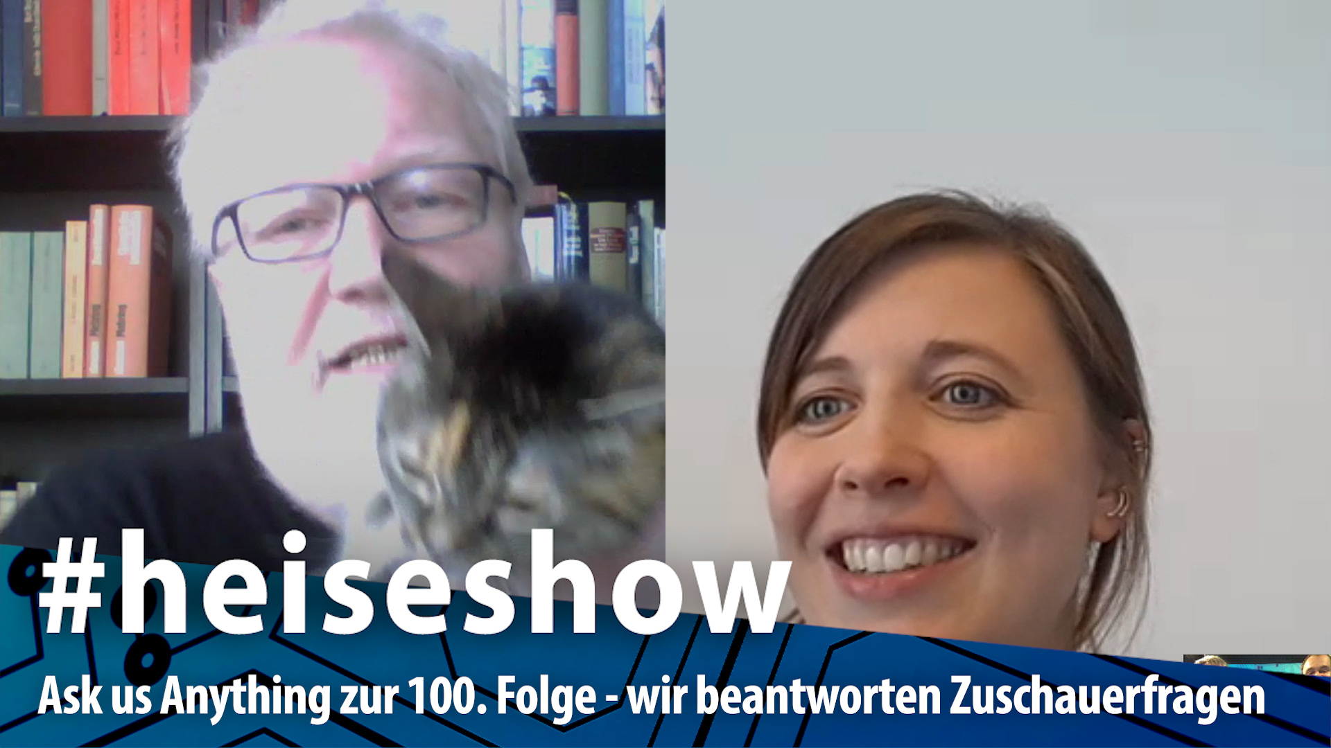 #heiseshow: Ask us Anything zur 100. Folge – Zum Jubiläum beantworten wir Zuschauerfragen