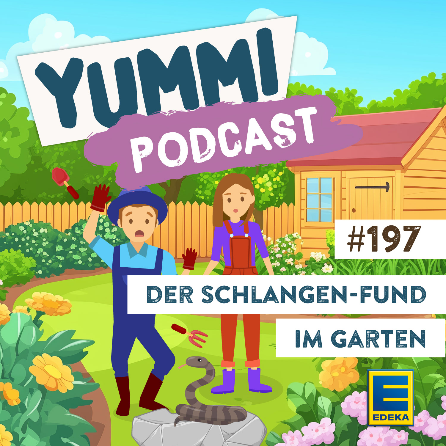 Der Schlangen-Fund im Garten