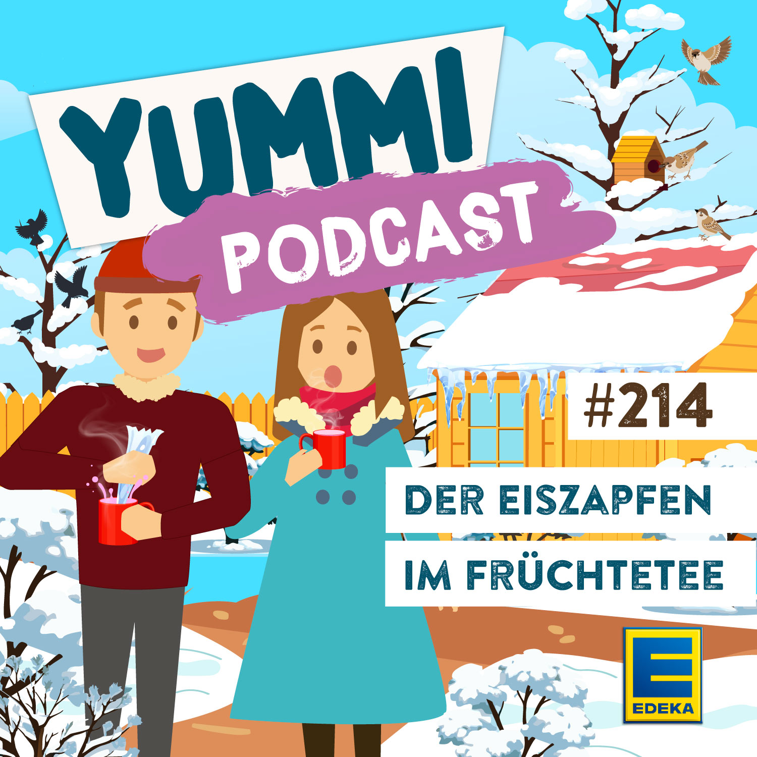 Der Eiszapfen im Früchtetee